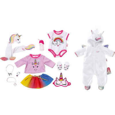 Zapf Creation® Puppenkleidung »Exklusiv BABY born® Great Value Set Unicorn«