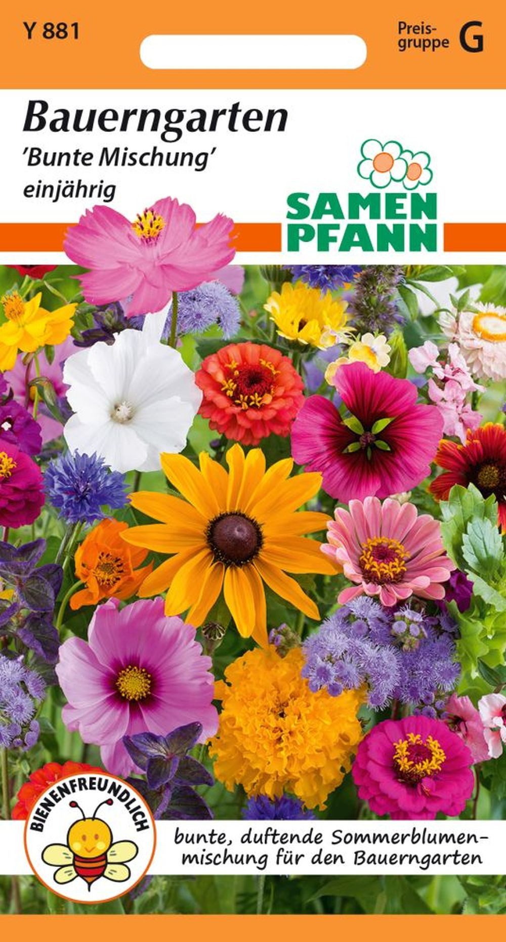 SAMEN PFANN Blumensamen Blumenmischung, Bauerngarten - Blumenmischung Saatg günstig online kaufen