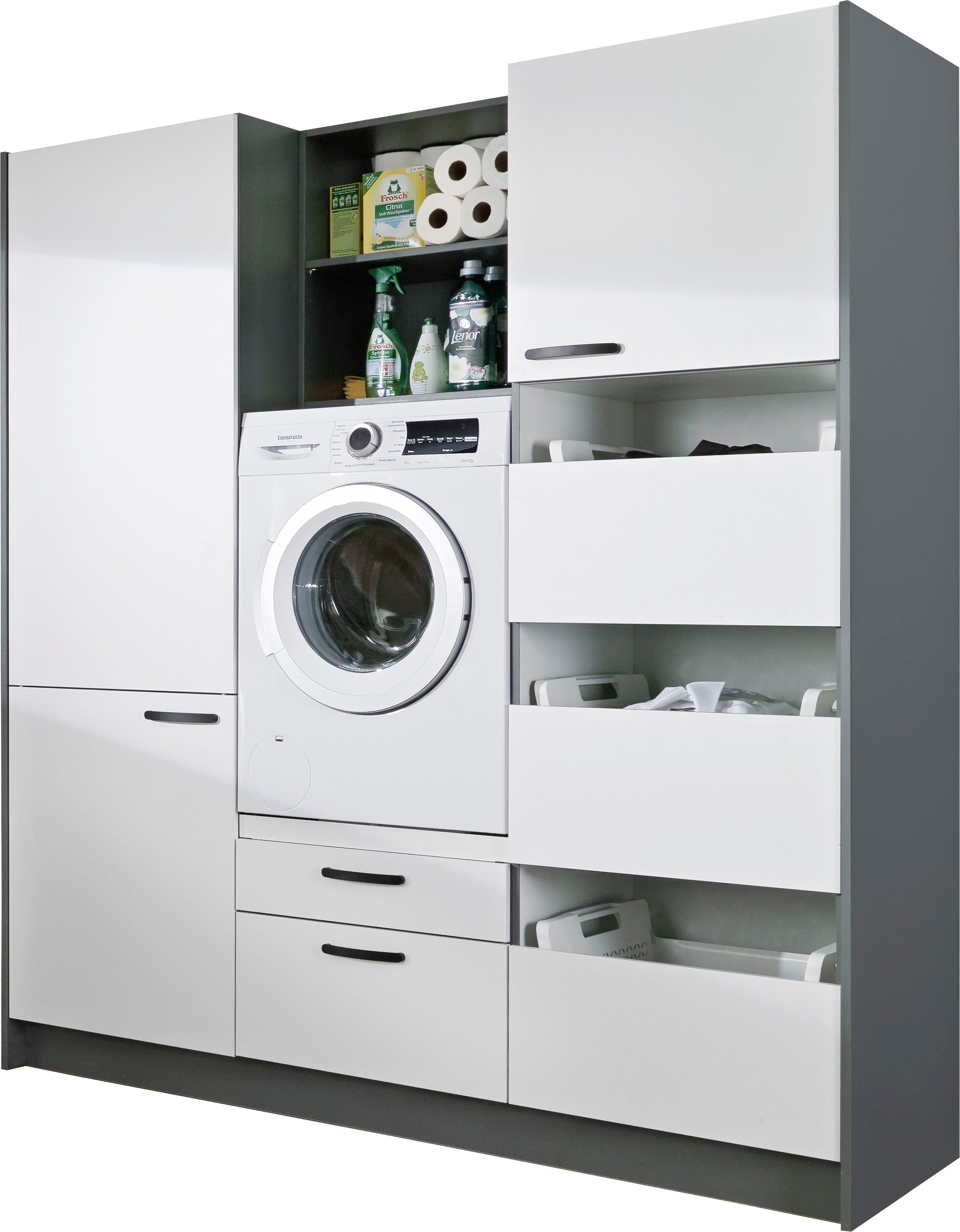 Express Küchen Schrank-Set "Arta", (7 St.), ohne Geräte, vormontiert, mit S günstig online kaufen