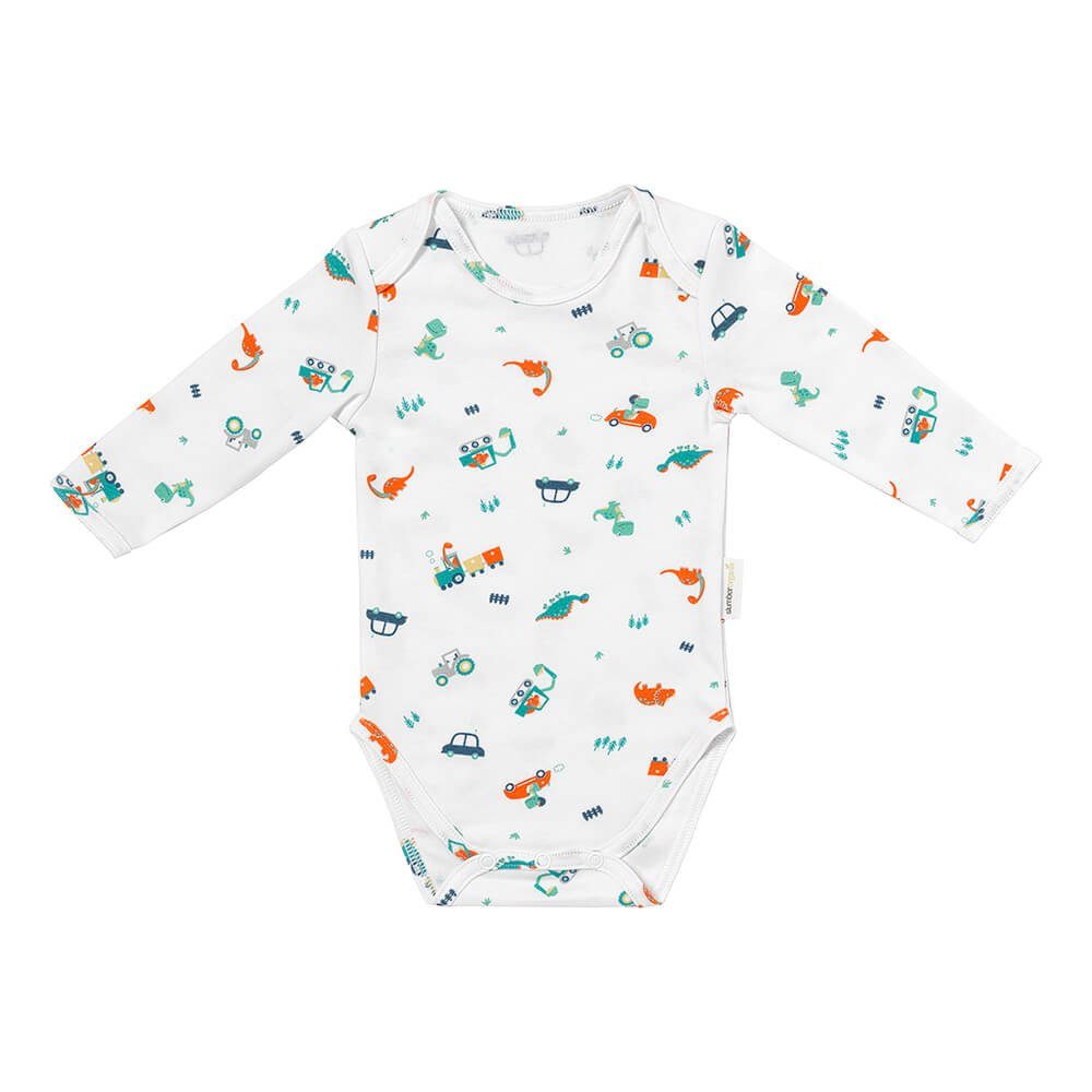 Langarmbody Bio Baby-Body langarm 100% Bio Baumwolle