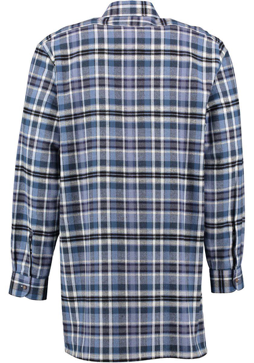 Condor Flanellhemd Krayad 90cm langes Herren Langarm Arbeitshemd mit aufges günstig online kaufen