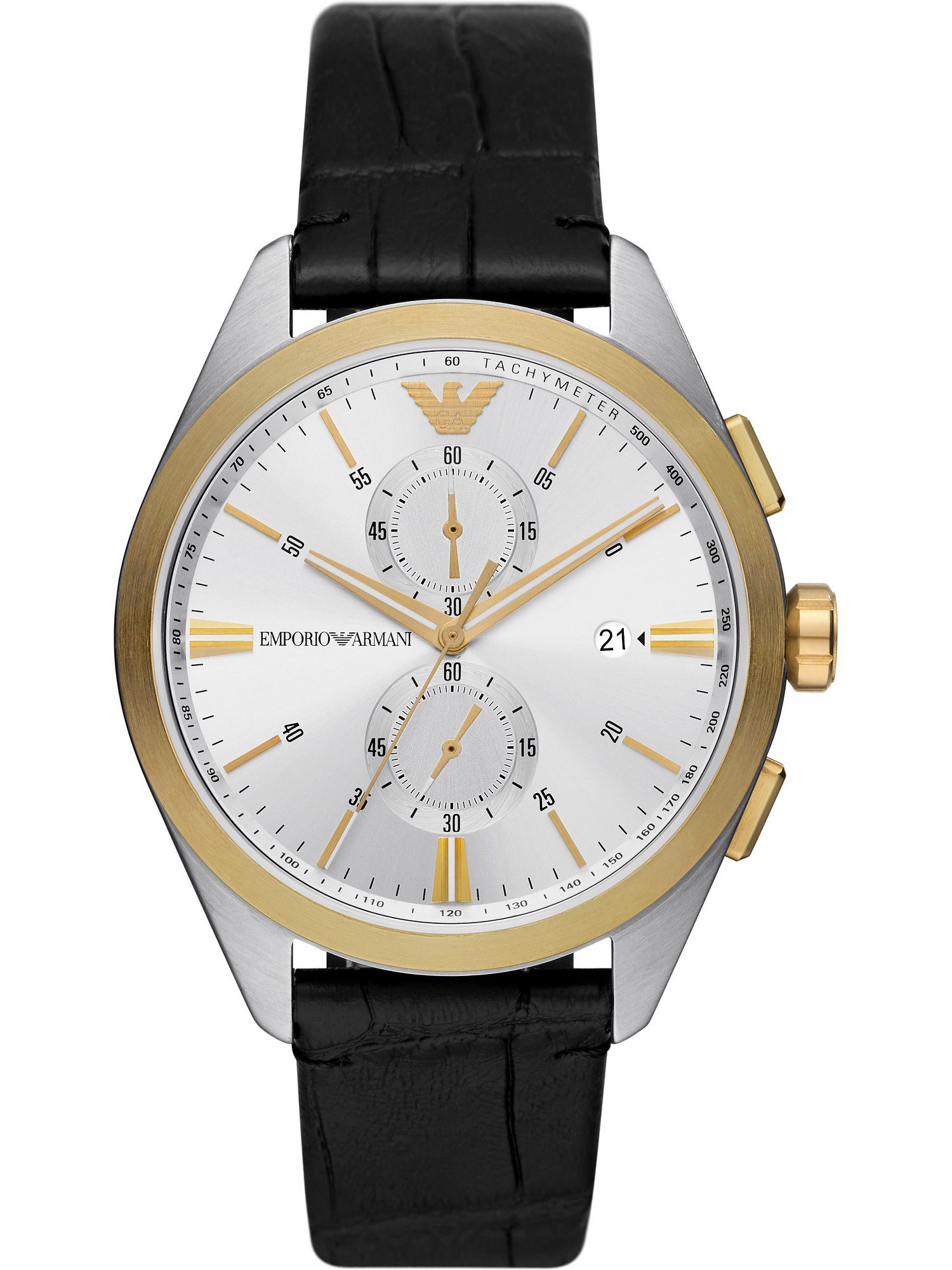 Emporio Armani Chronograph Emporio Armani Herren-Uhren Analog Quarz