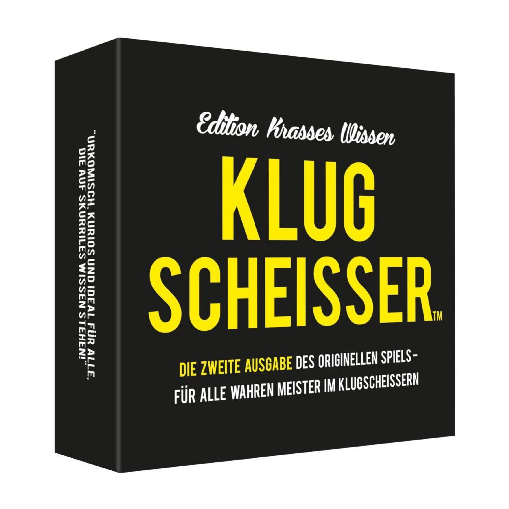 Kylskapspoesi Spiel Gesellschaftsspiel "Klugscheißer 2", Kartenspiel