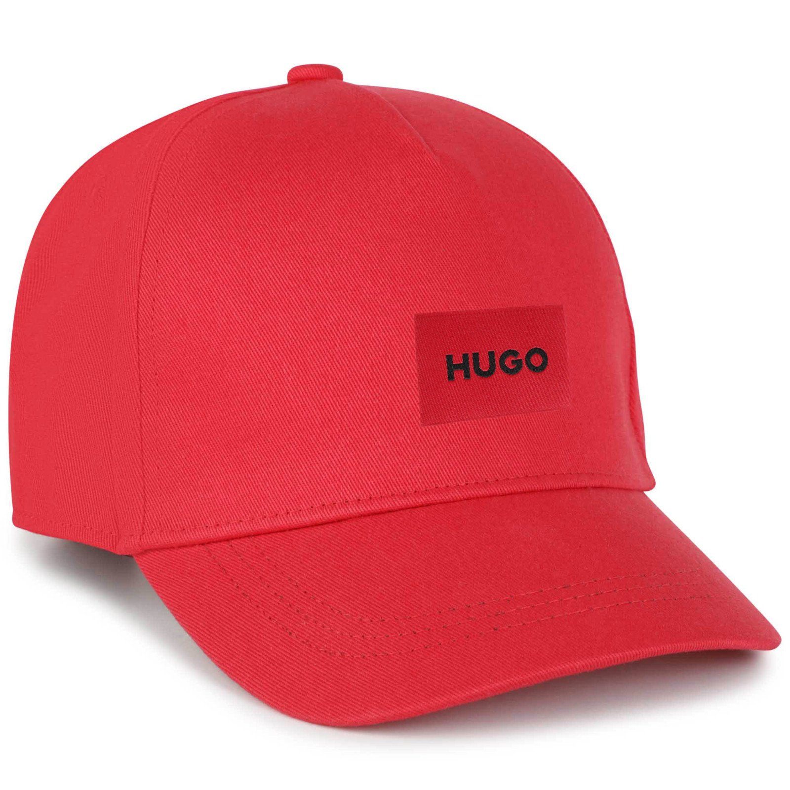 HUGO Baseball Kids Patch Logo Front rot HUGO mit Kappe Cap