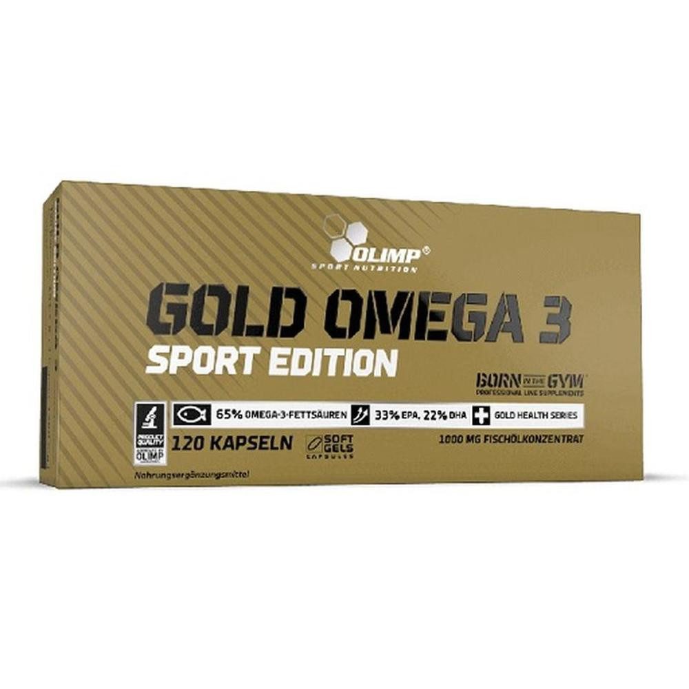 Olimp Sport Nutrition Olimp Omega 3 Sport Edition - 120 Kapsel Kapseln, 120 St.
