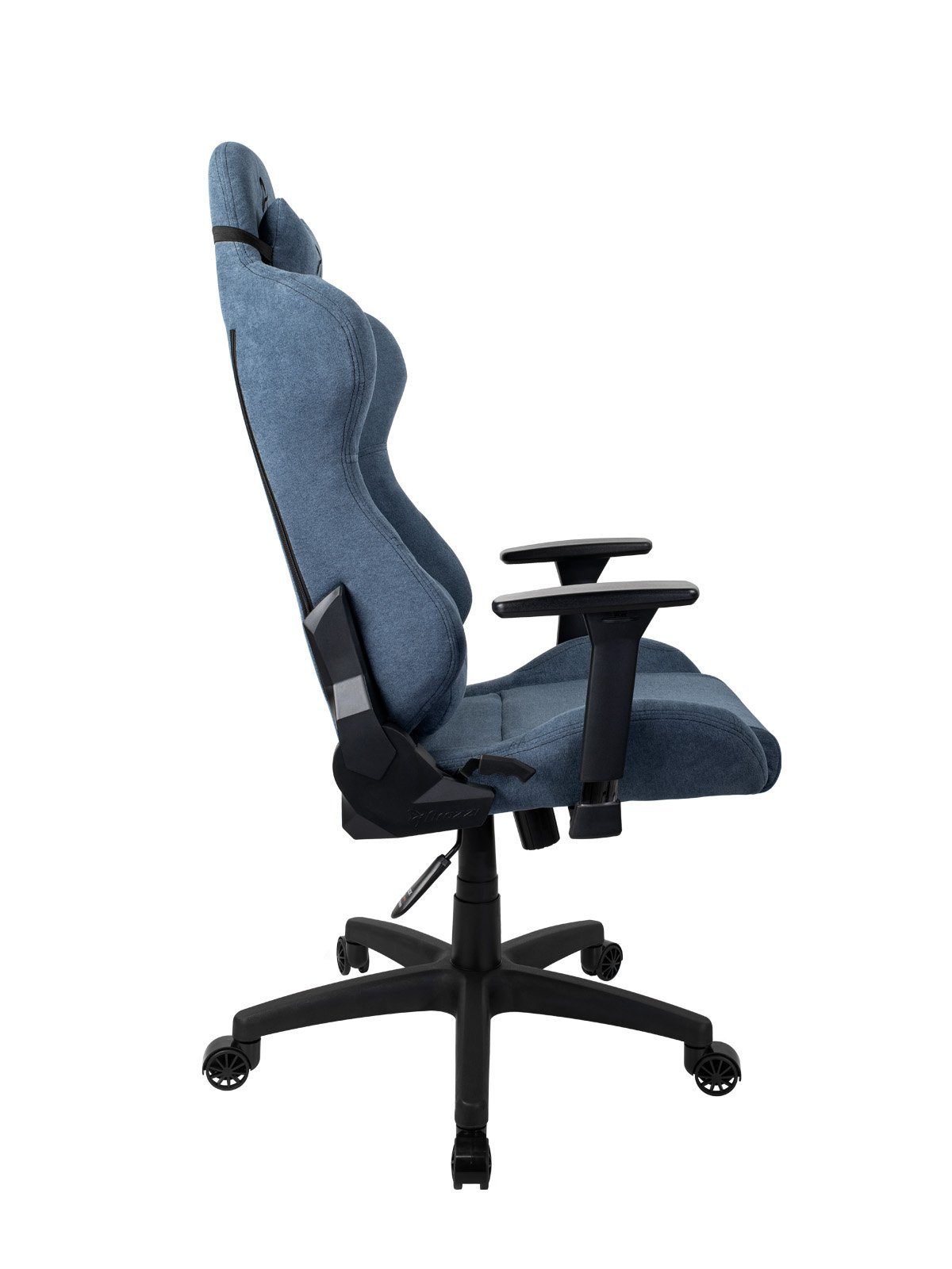 Arozzi Gaming-Stuhl Stuhl Torretta Arozzi Blau Gaming Weichgewebe