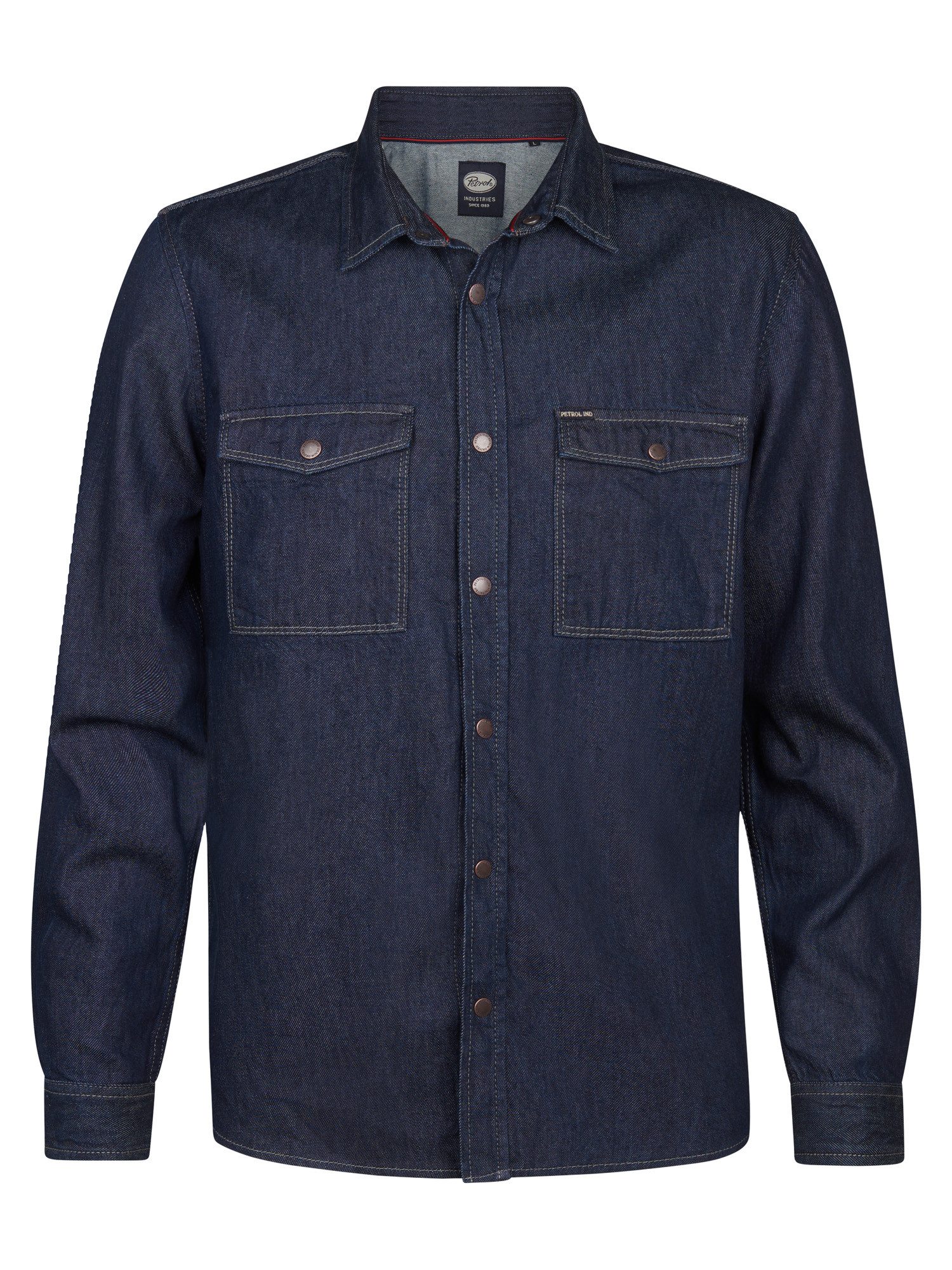 Petrol Industries Jeanshemd Men Shirt Long Sleeve Denim
