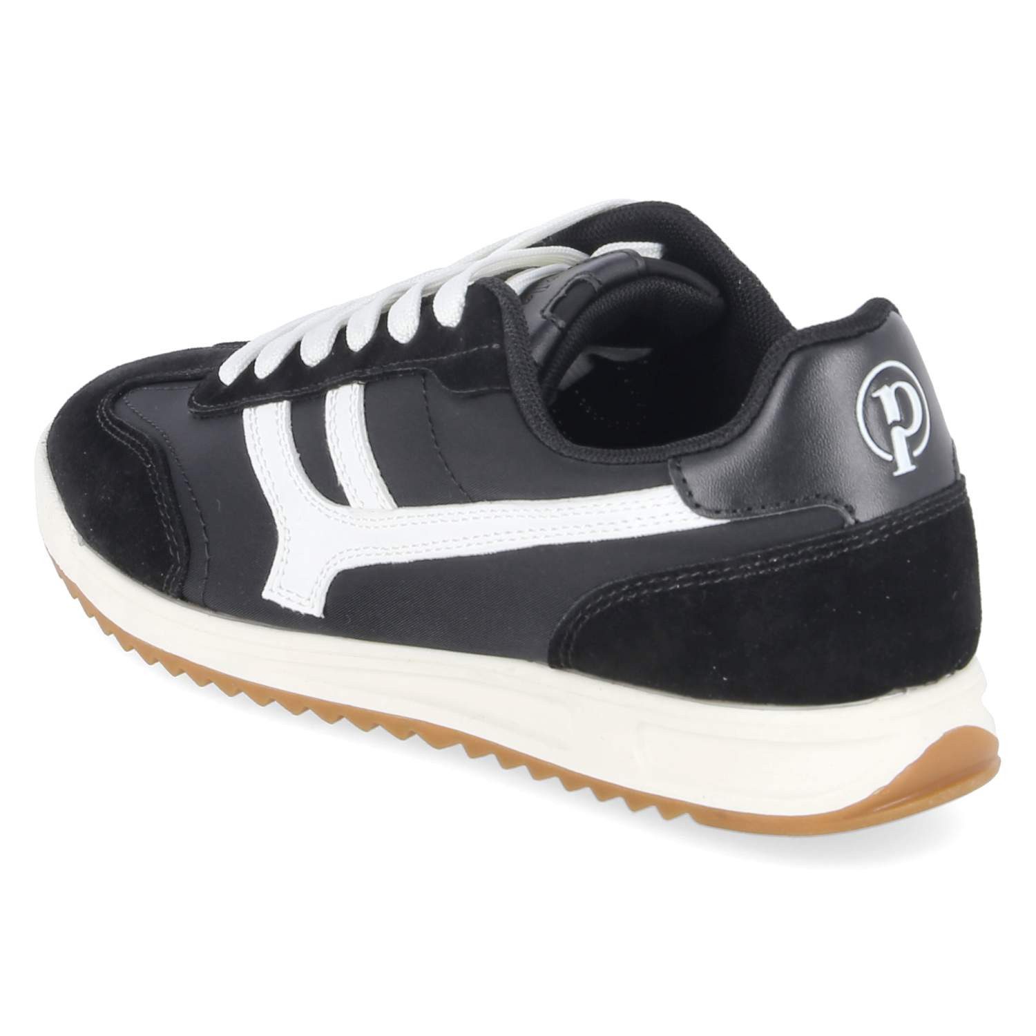 Palado Palado 6FF1310101 2100 Damen Synthetik, Leder & Textil schwarz Schnürschuh