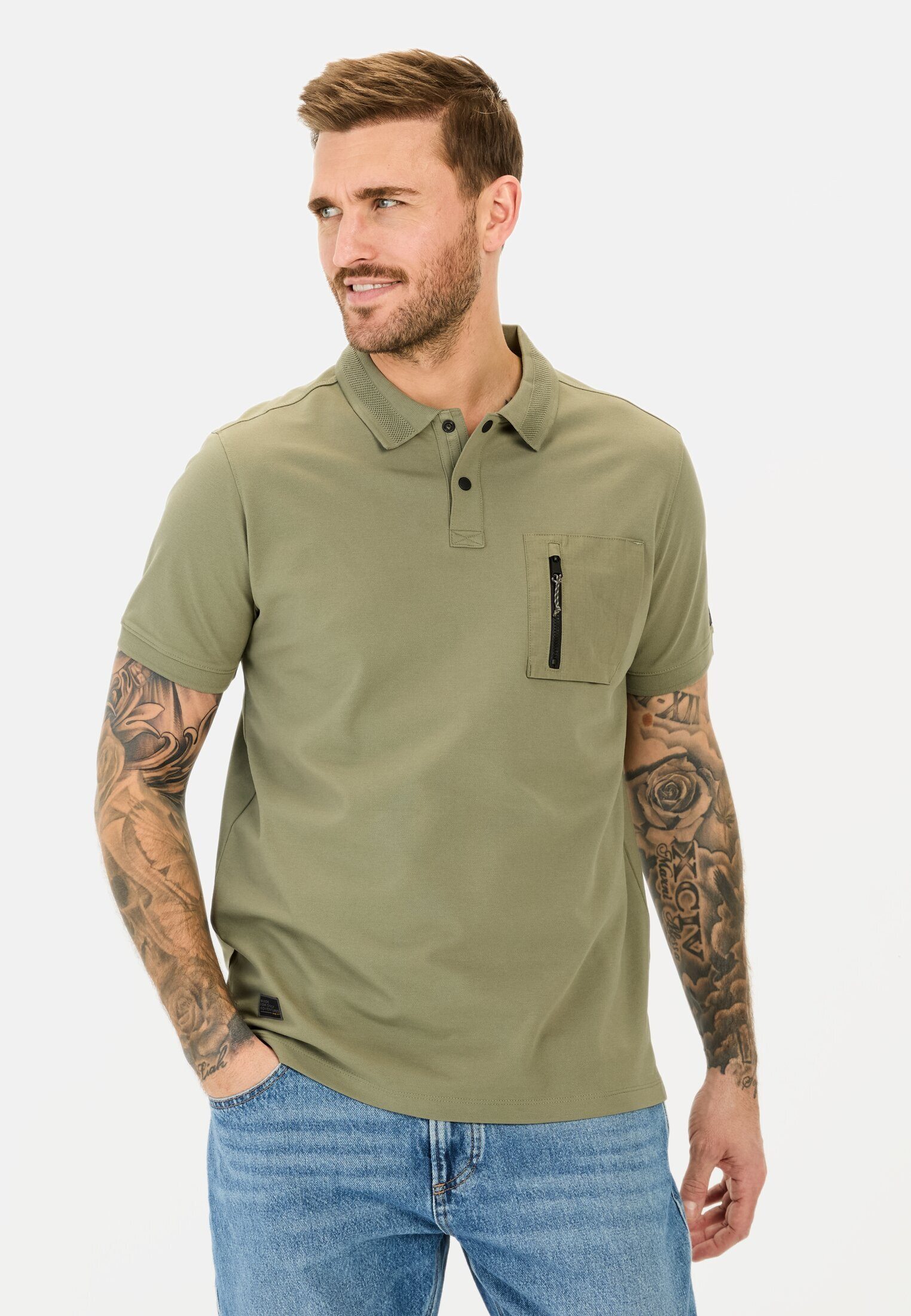camel active Poloshirt mit Cooling Effekt günstig online kaufen