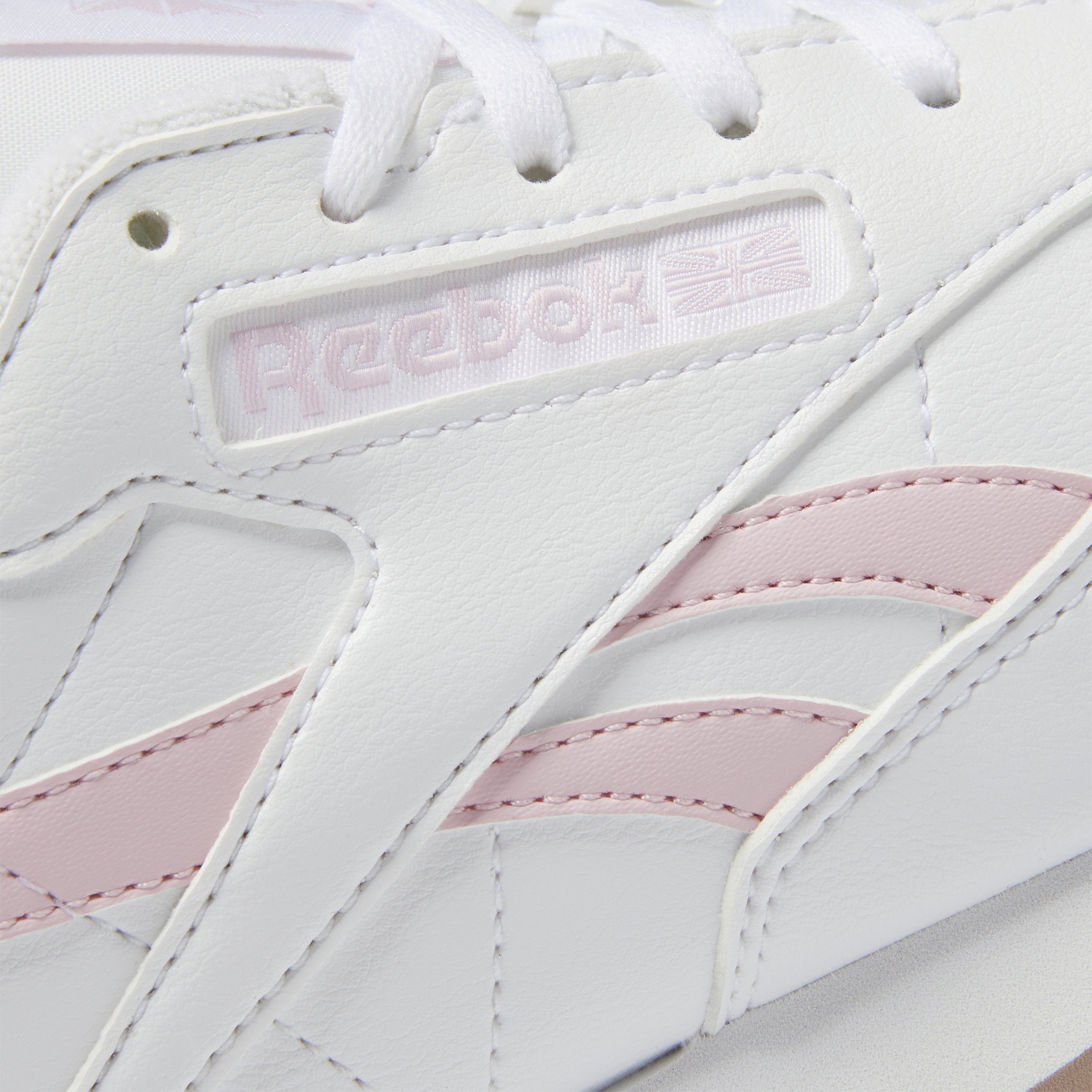 Sneaker CLASSIC Reebok weiß-rosa VEGAN Classic