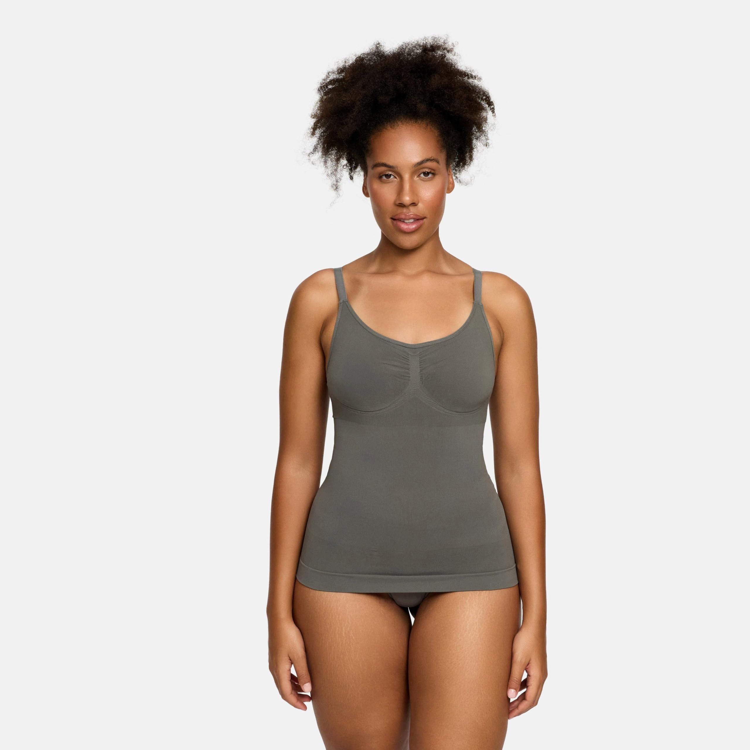 cfab by creamy fabrics Shapingtop Shaping Cami-Graphit-XL (1-tlg)