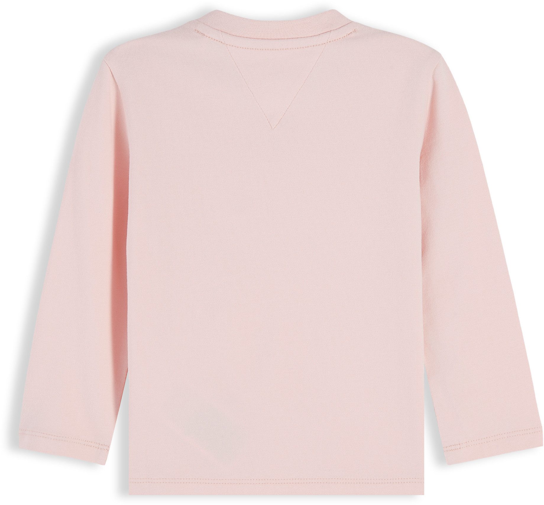 Tommy Hilfiger Langarmshirt Ausschnitt mit Druckknopf, Regular Fit, Baumwollmischung, für Babys – Bild 2 von 3