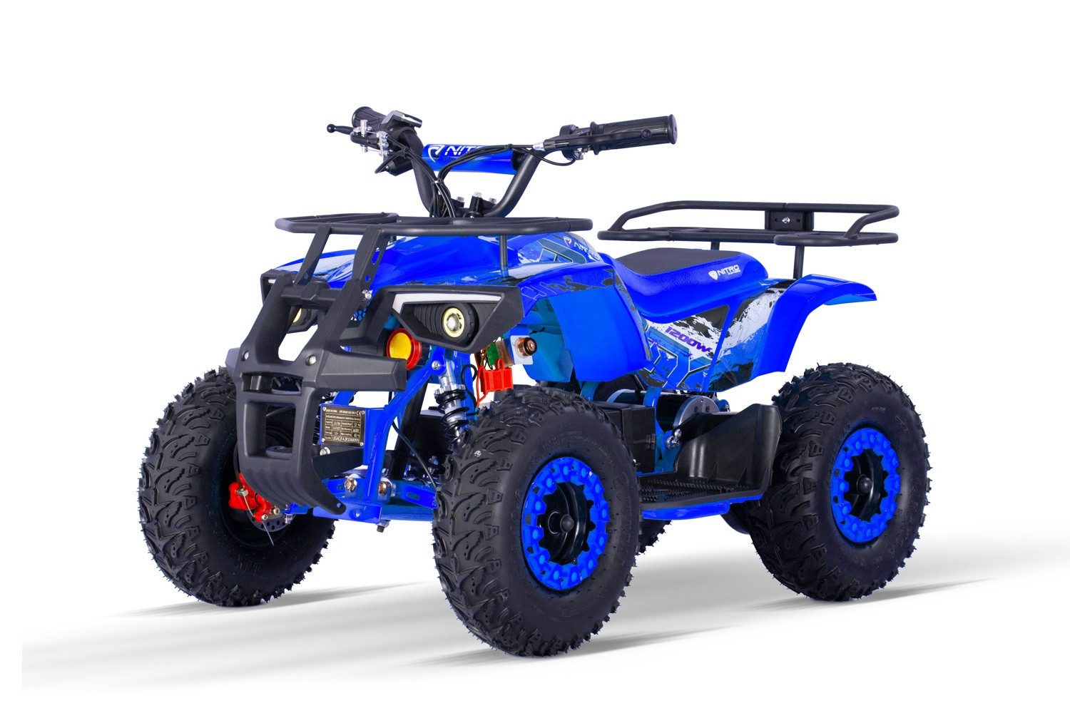Smarty Elektro-Kinderquad 1200W Eco mini Kinder Quad Dusty BTF profile XL