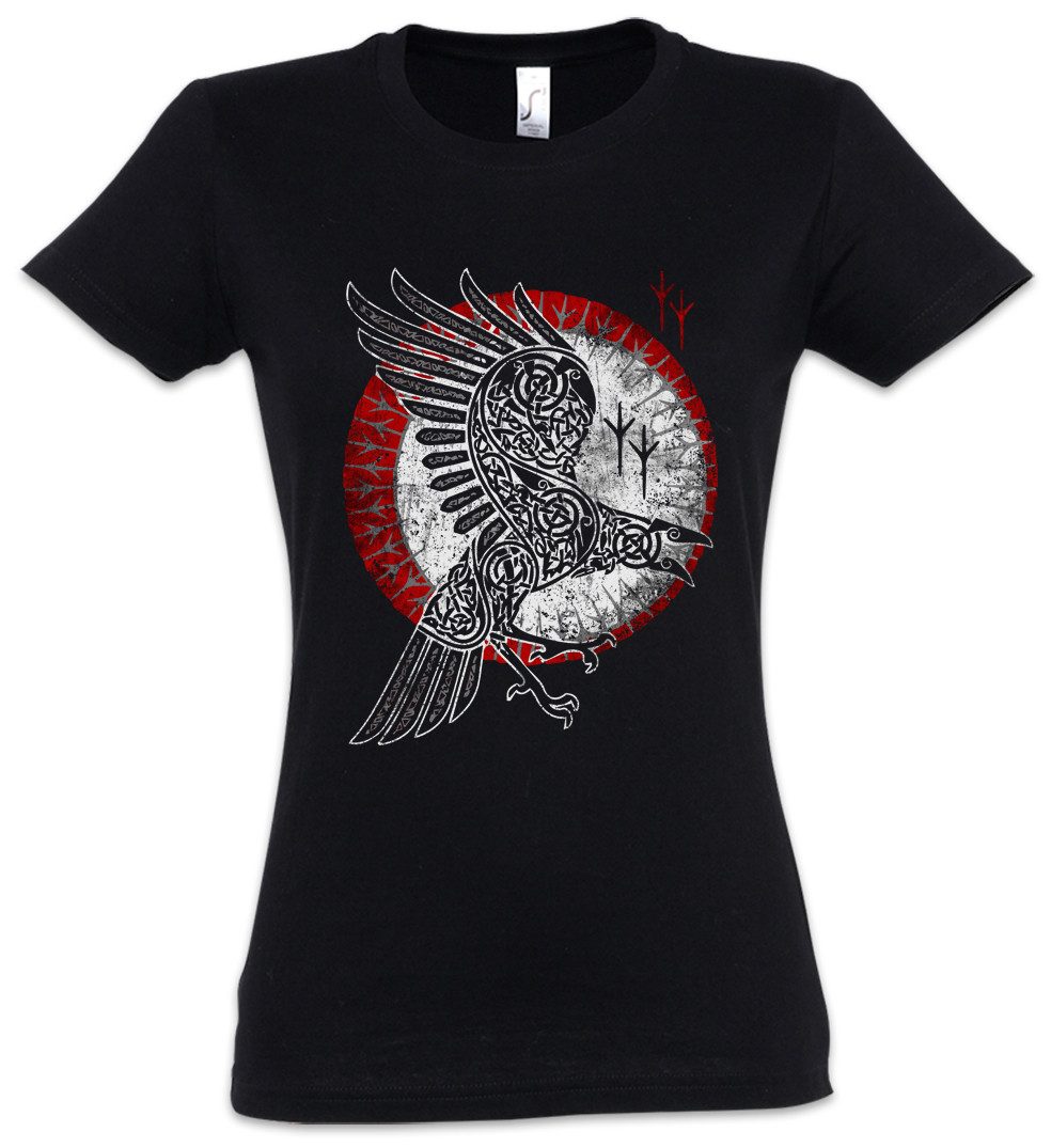 Urban Backwoods Print-Shirt Norse Raven Damen günstig online kaufen