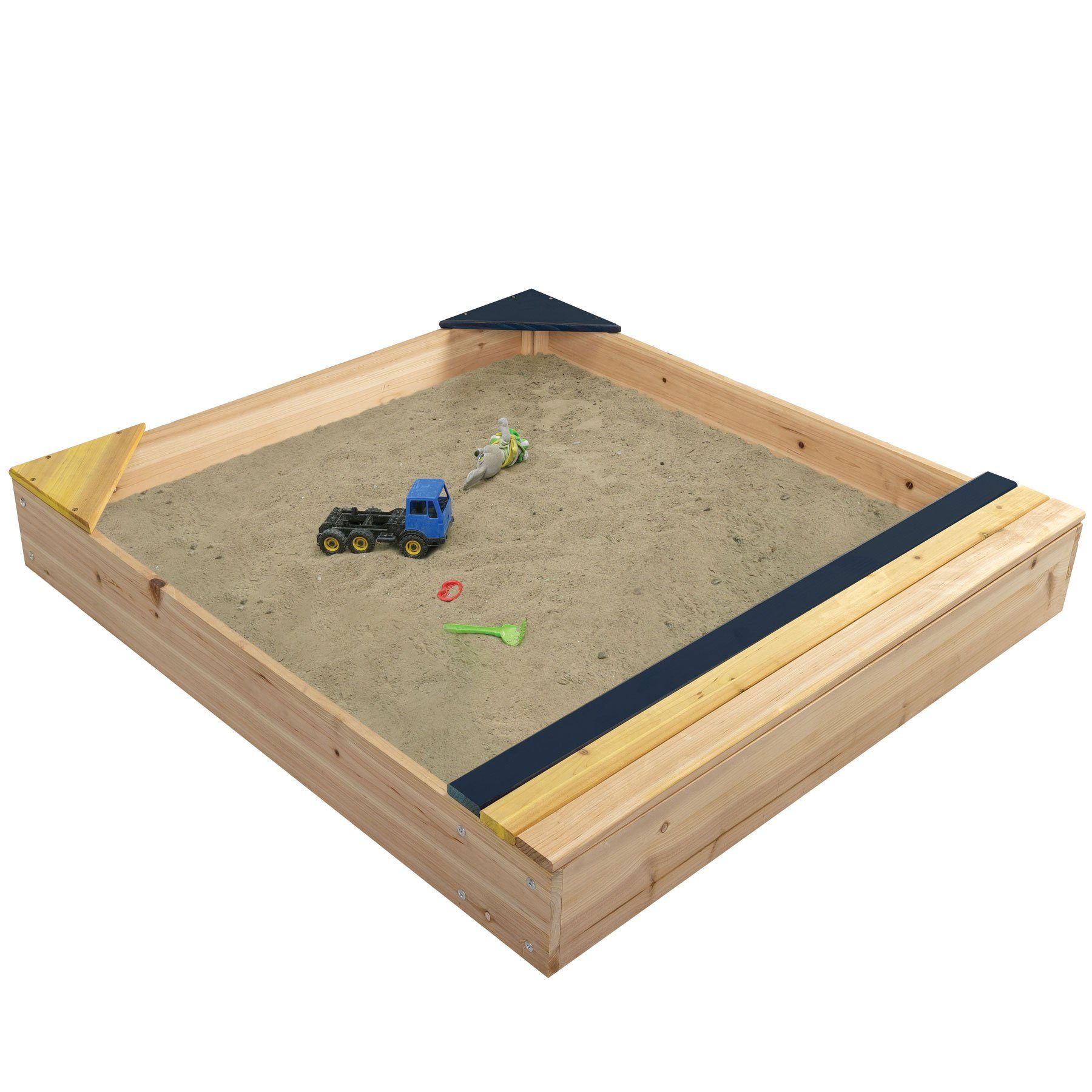 terra-garten Sandkasten Sandkasten Spielplatz Kinder Semplice 102 x 96,5 cm von terra-garten®