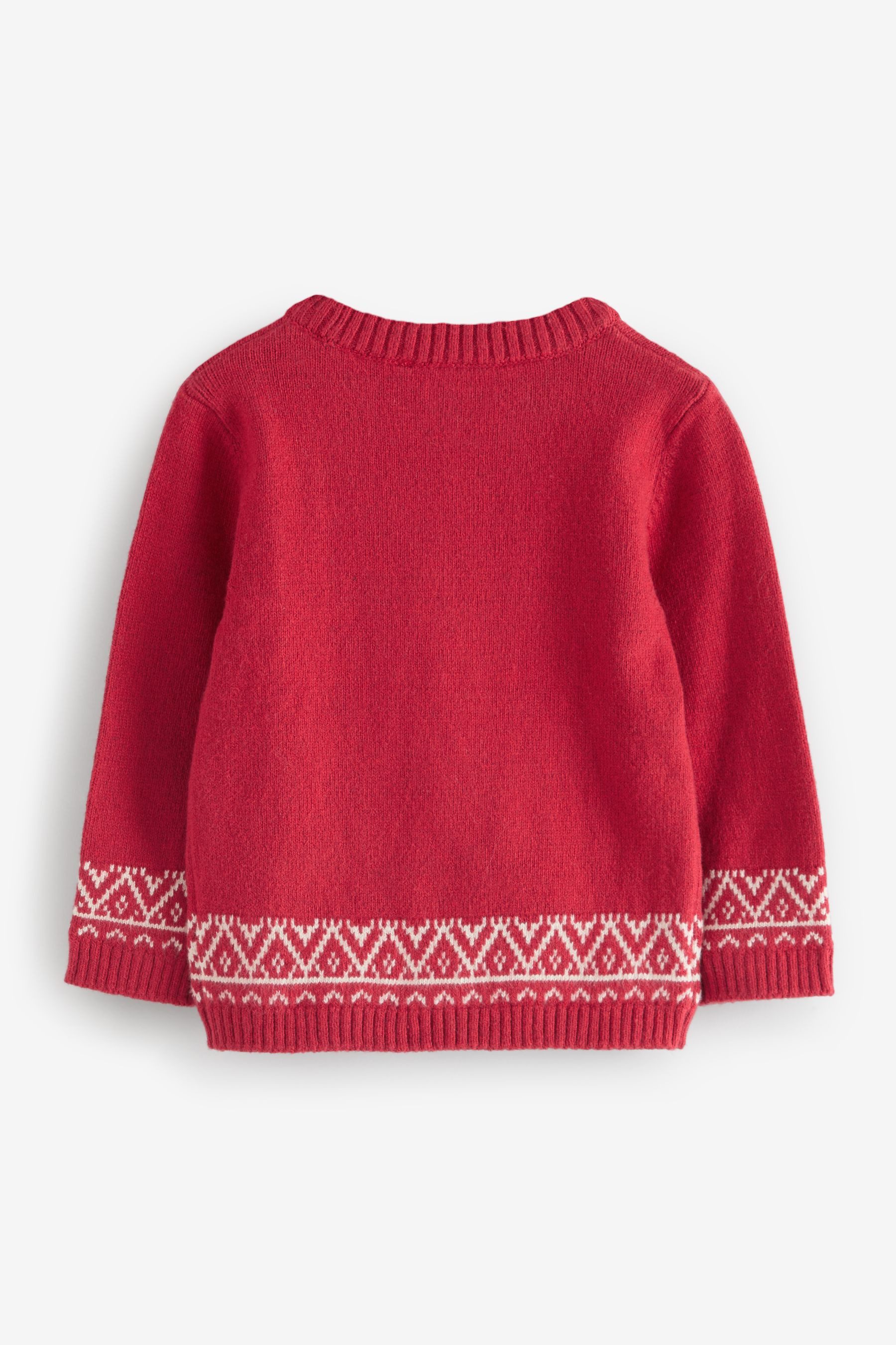 Next Rundhalspullover Weihnachtspullover mit Rundhalsausschnitt (1-tlg) günstig online kaufen