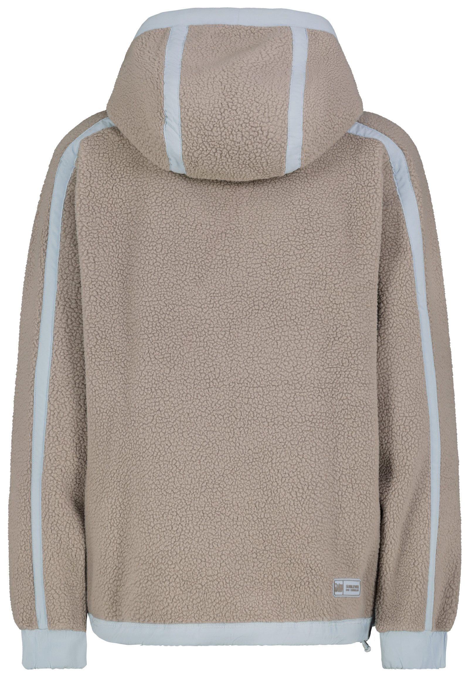 SUBLEVEL Fleecejacke Damen Teddyfleece Kuschelig Übergangsjacke Jacke Outdo günstig online kaufen