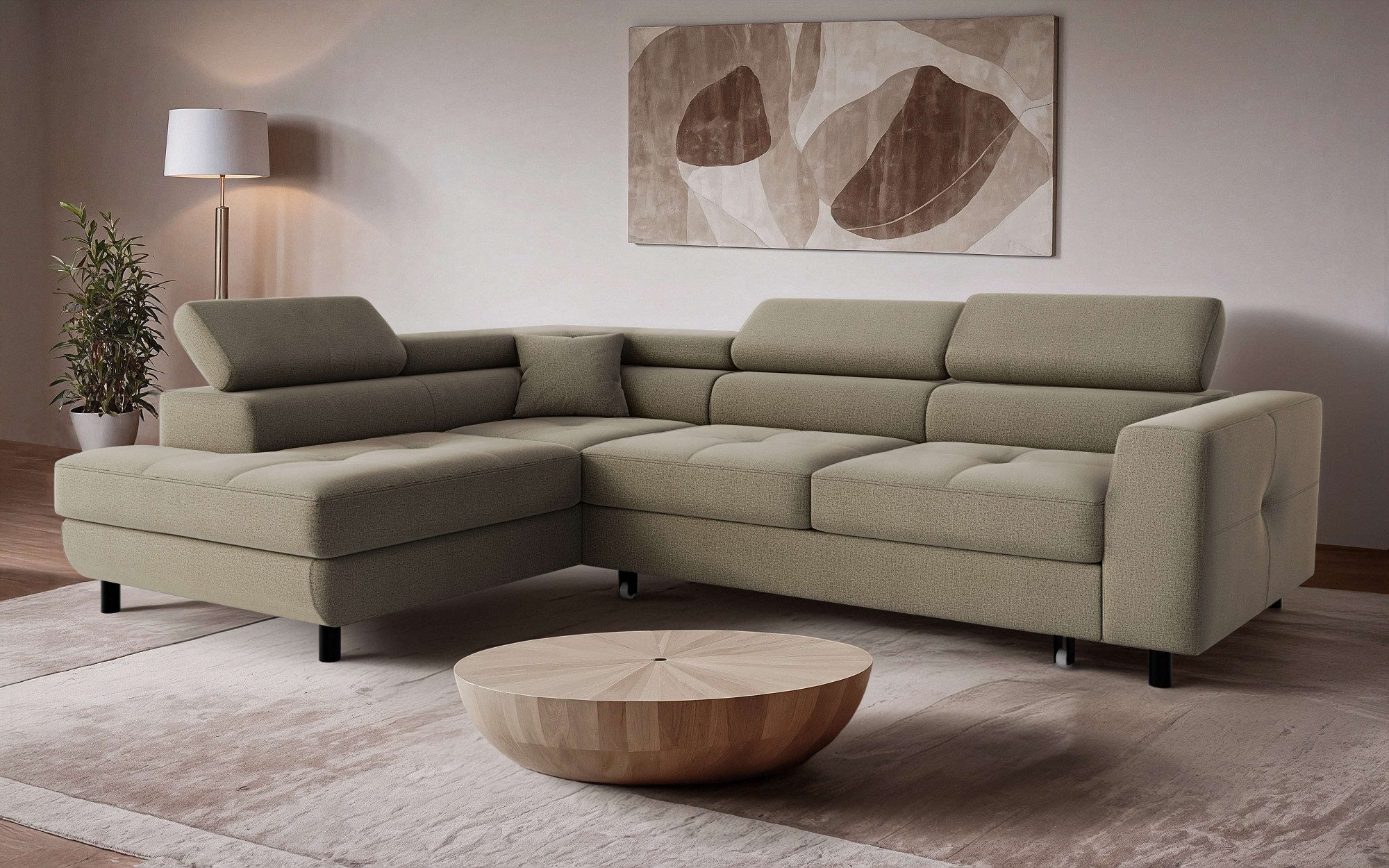 OTTO home Ecksofa AADEN Schlafsofa mit günstig online kaufen