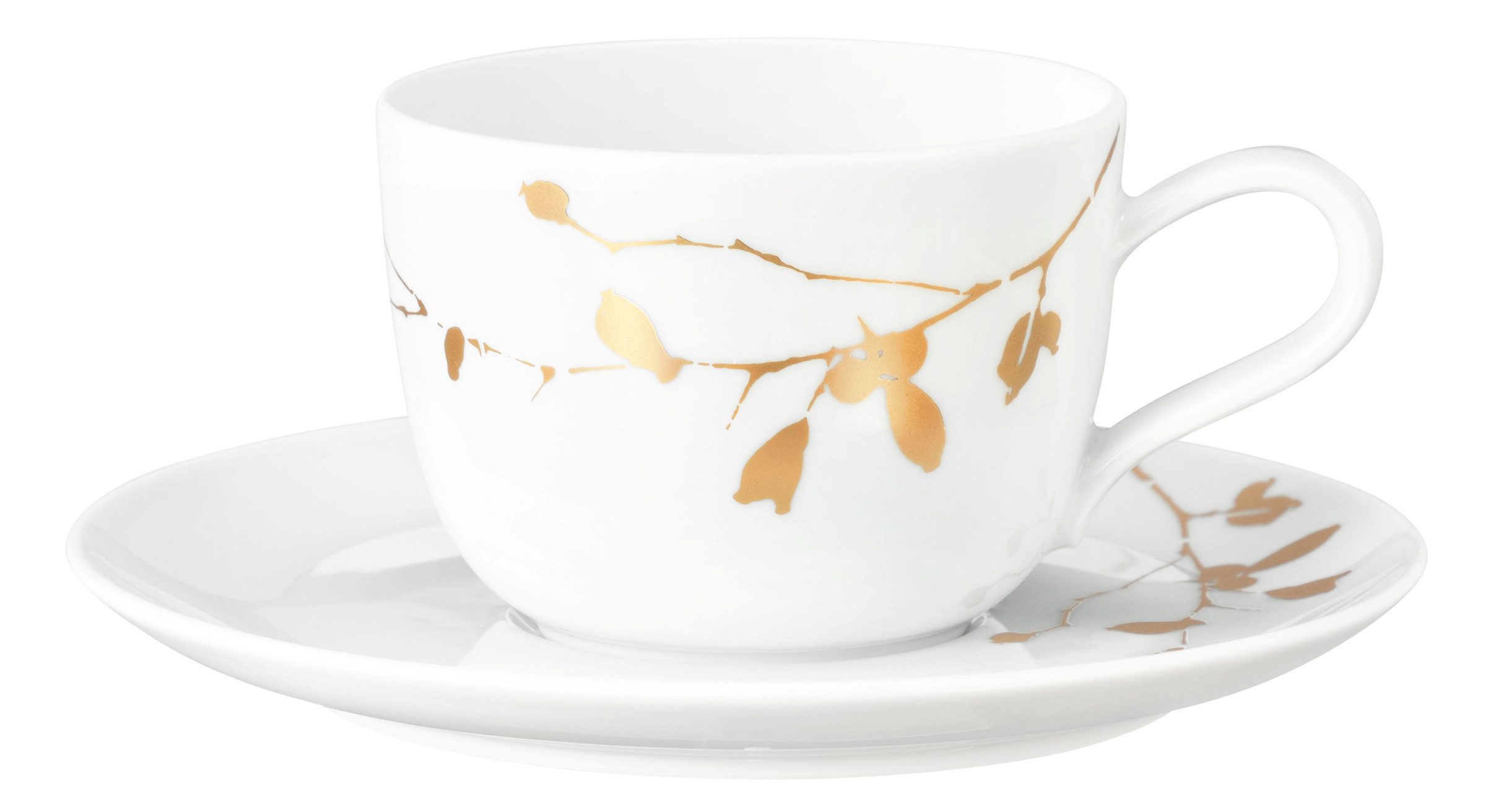 Seltmann Weiden Tasse Liberty - Golden Rose Hip, 1-tlg., Porzellan, Kaffeeobertasse 0,26 l