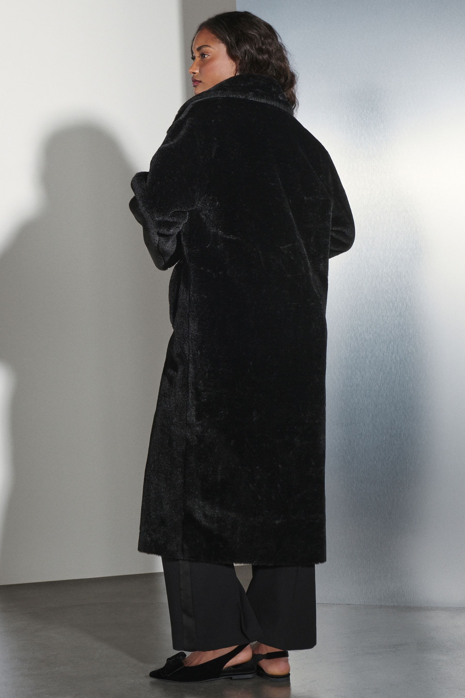 Next Fellimitatmantel Maximantel aus Kunstfell (1-tlg) günstig online kaufen