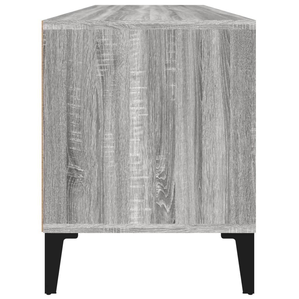 Holzwerkstoff furnicato Grau 100x34,5x44,5 Sonoma cm TV-Schrank