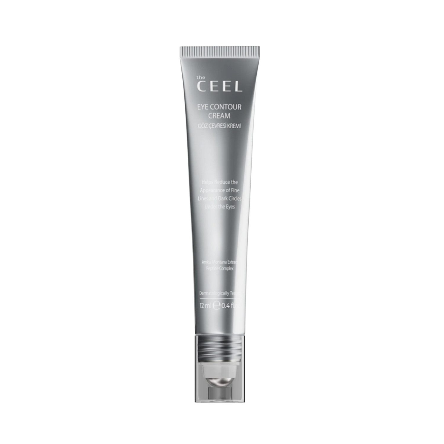 THE CEEL Augencreme Eye Contour Cream - Gegen Augenringe Tränensäcke Augenschatten 12ml, Arnica-Montana-Eis-Therapie-Creme 12 ml
