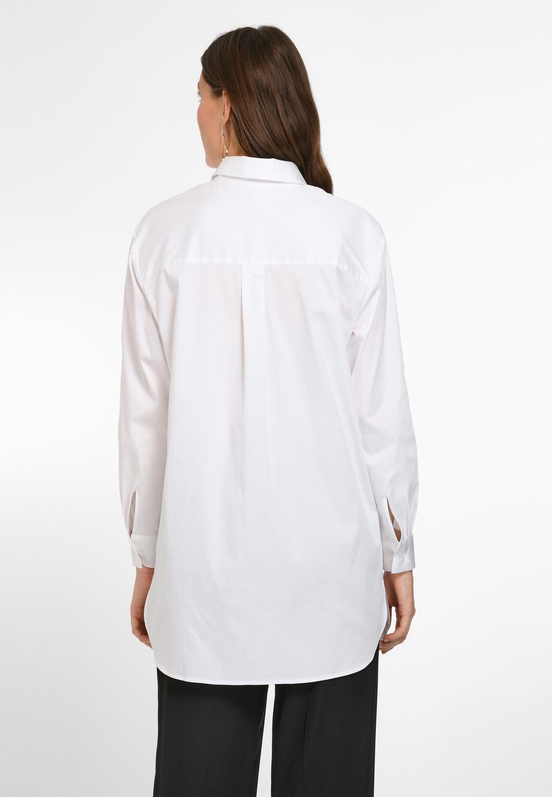mit modernem Klassische Emilia weiss Design Bluse Cotton Lay