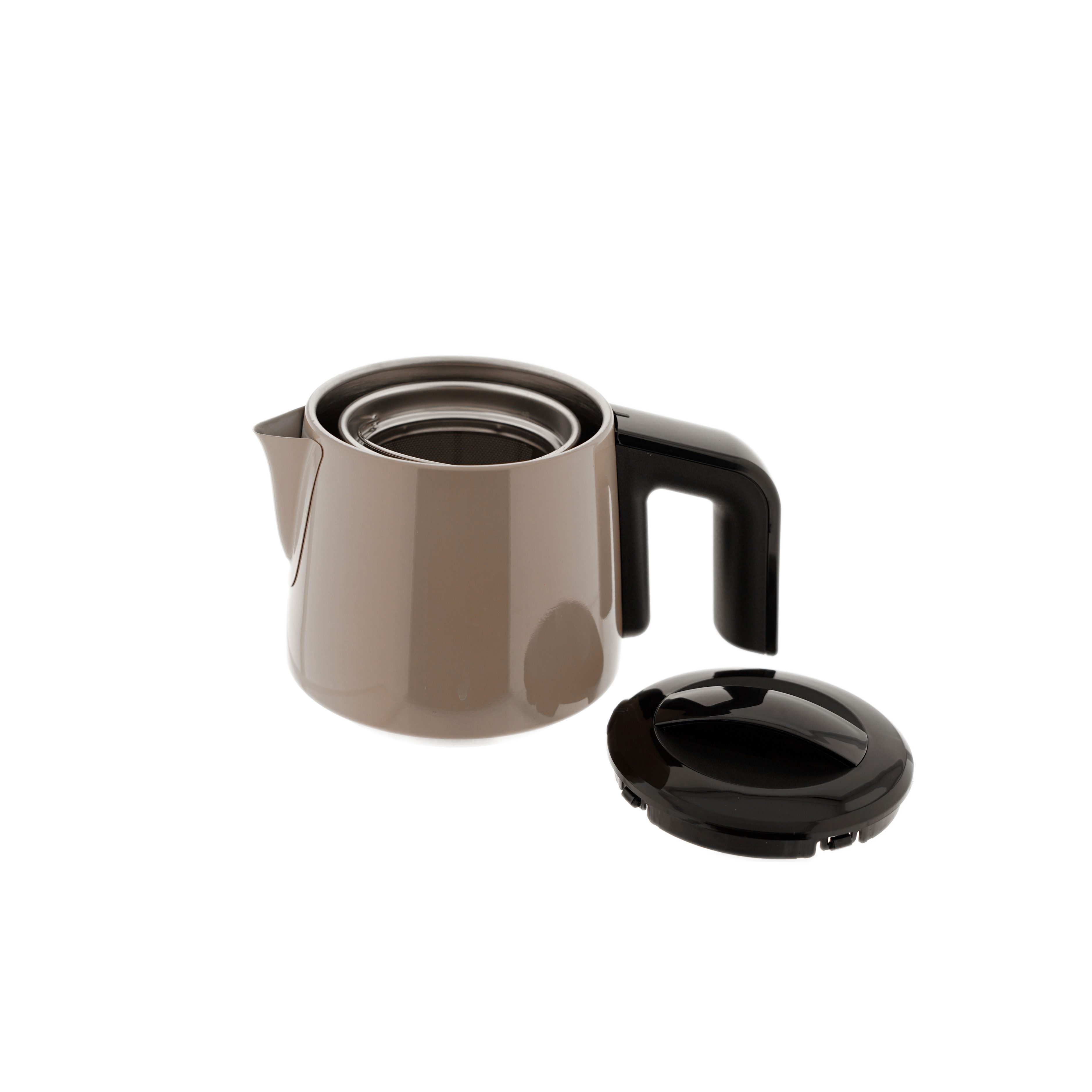 Mulex Wasser-/Teekocher Tee Express 2-in-1 Teekocher & Wasserkocher Beige - 1,2L + 2L, 1650 W