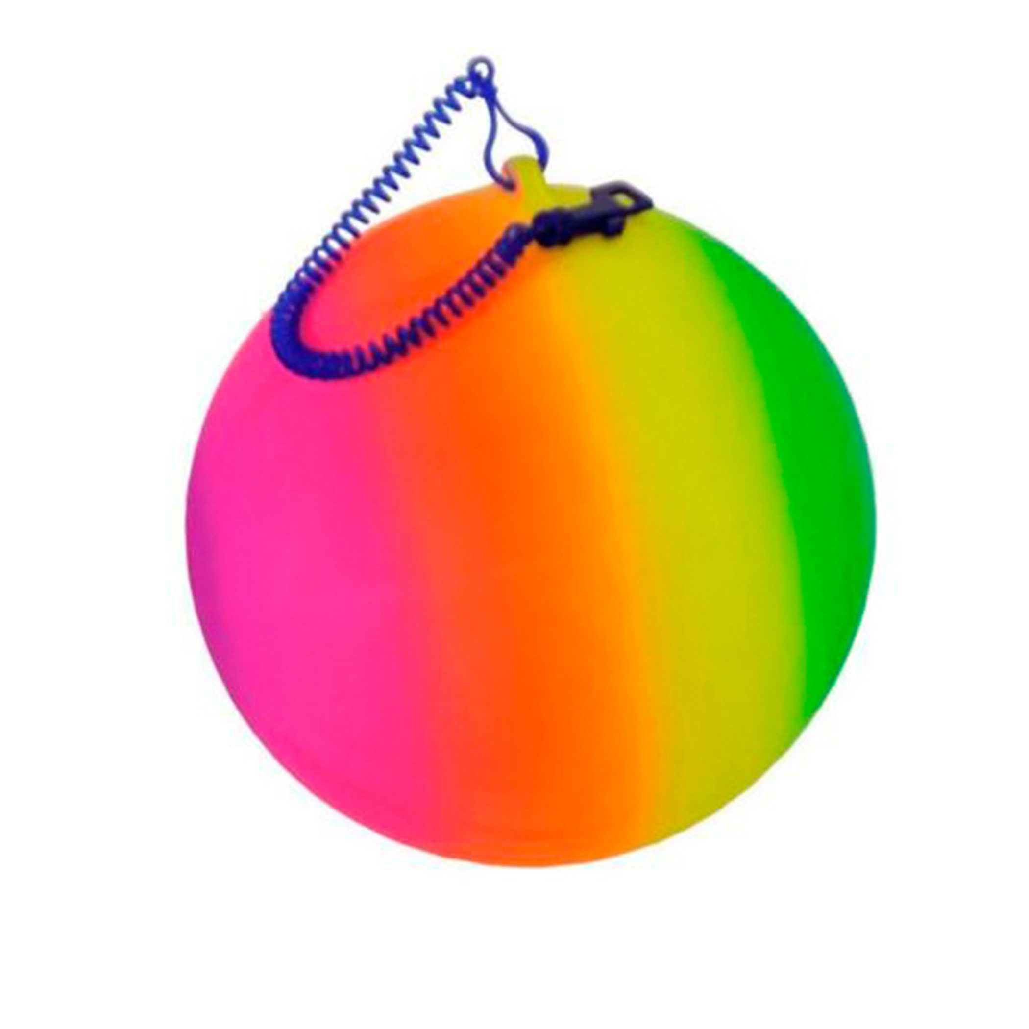 Spiel GAMETIME Returnball Rainbow Schnur 21cm Ball Fußball Training
