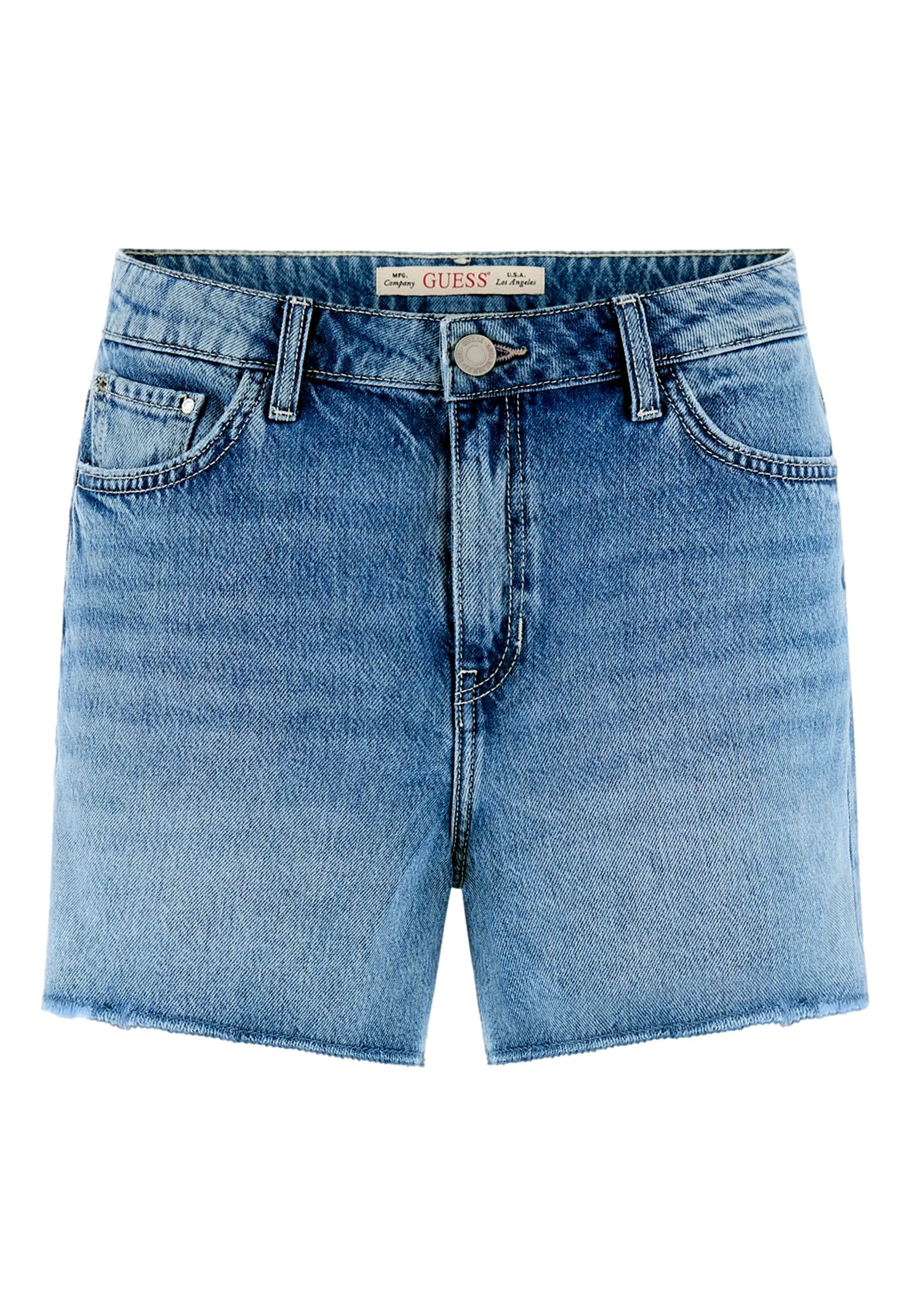 Guess Bauchtasche Hose Jeansshorts (1-tlg)