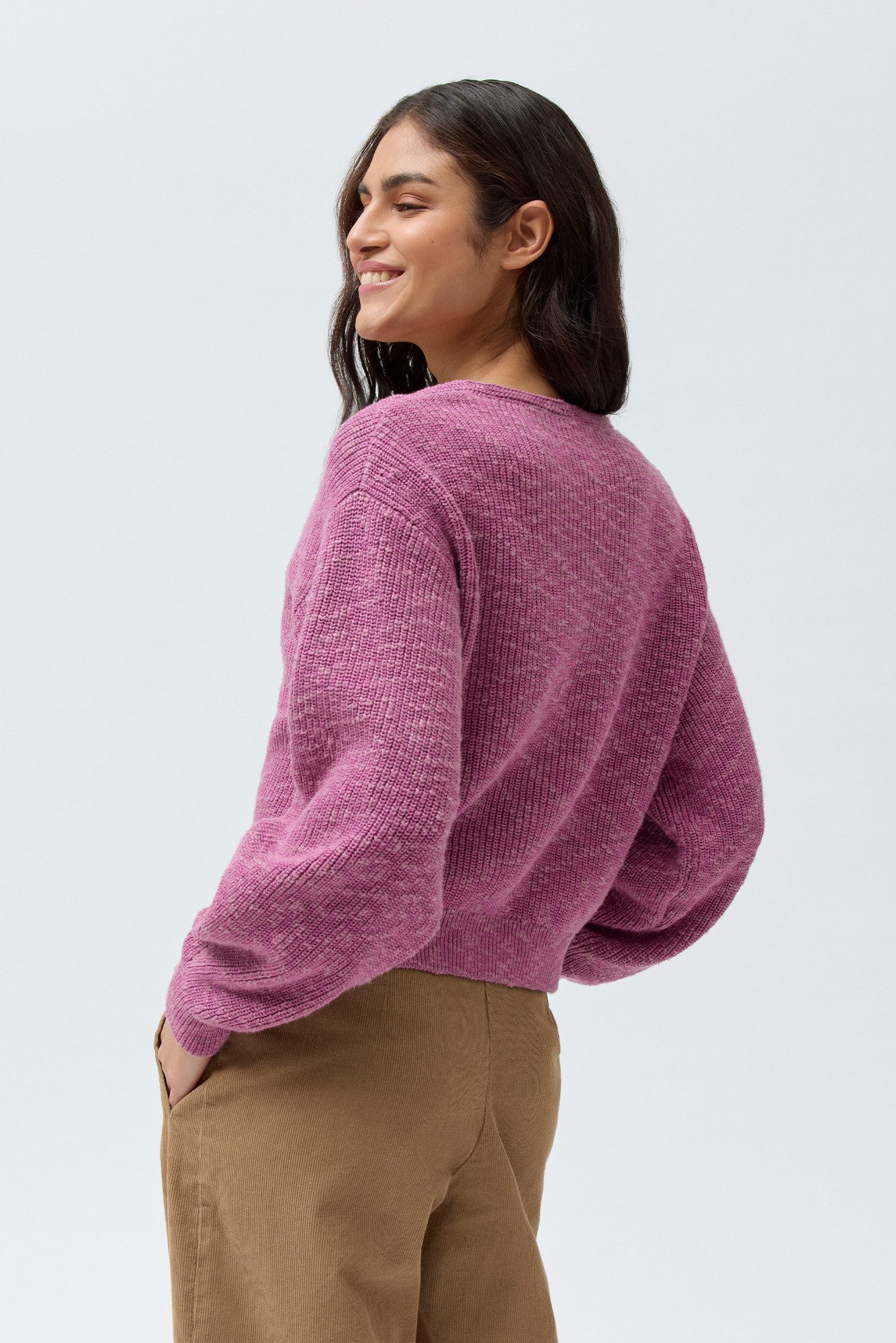 People Wear Organic Strickjacke aus Bio-Baumwolle günstig online kaufen