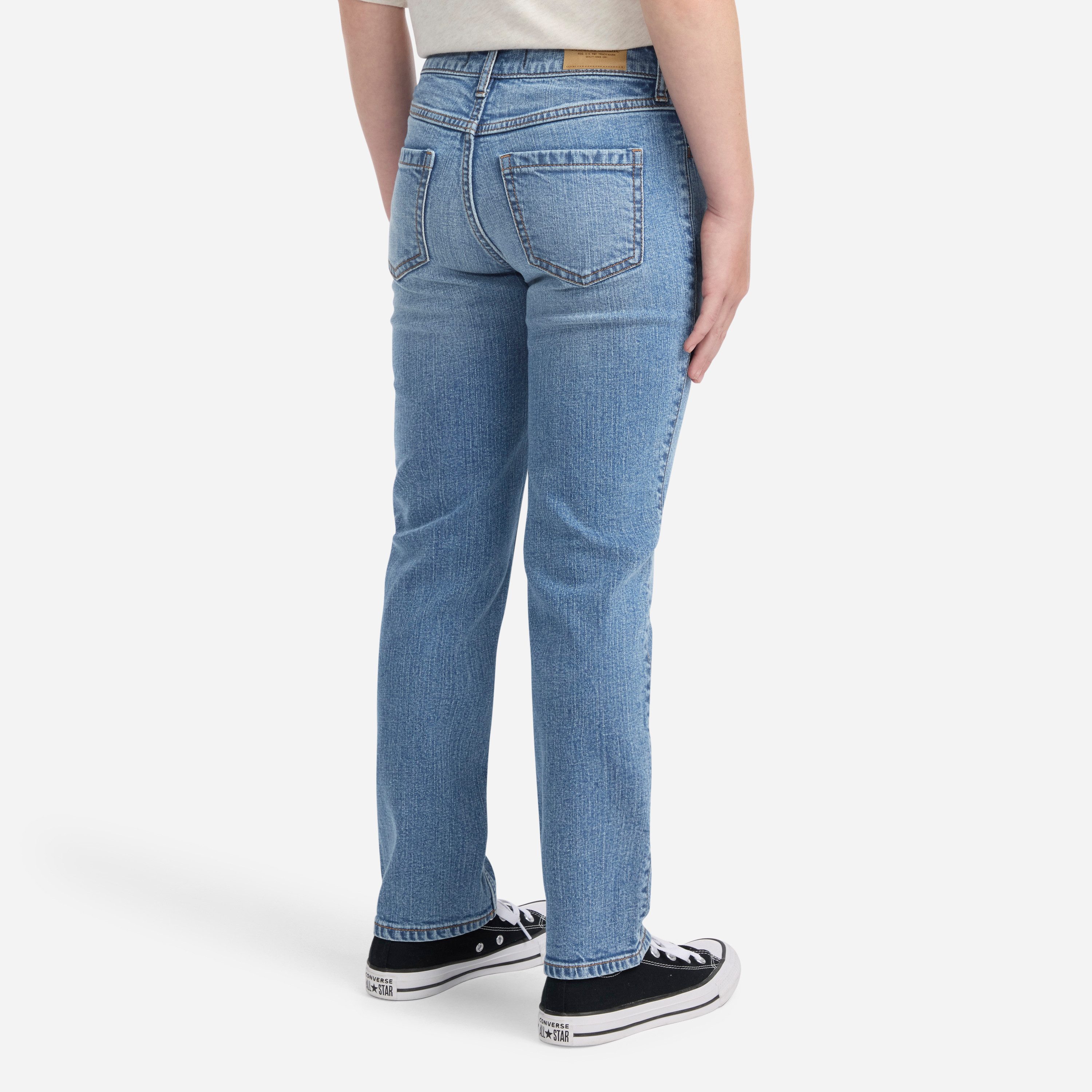 Abercrombie Kids Straight-Jeans im 4-Pocket-Style und mit Stretch, for girls