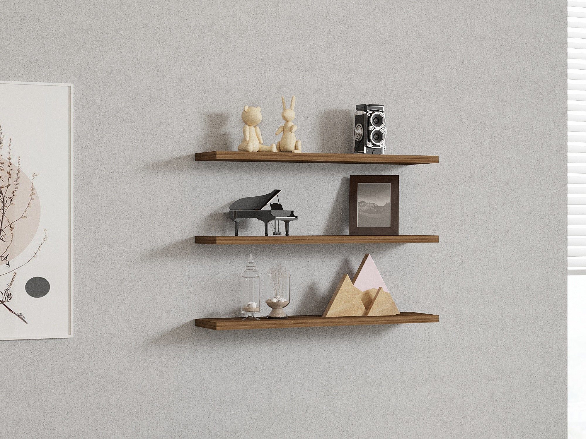 Skye Decor Wandregal 100% MELAMINE COATED günstig online kaufen