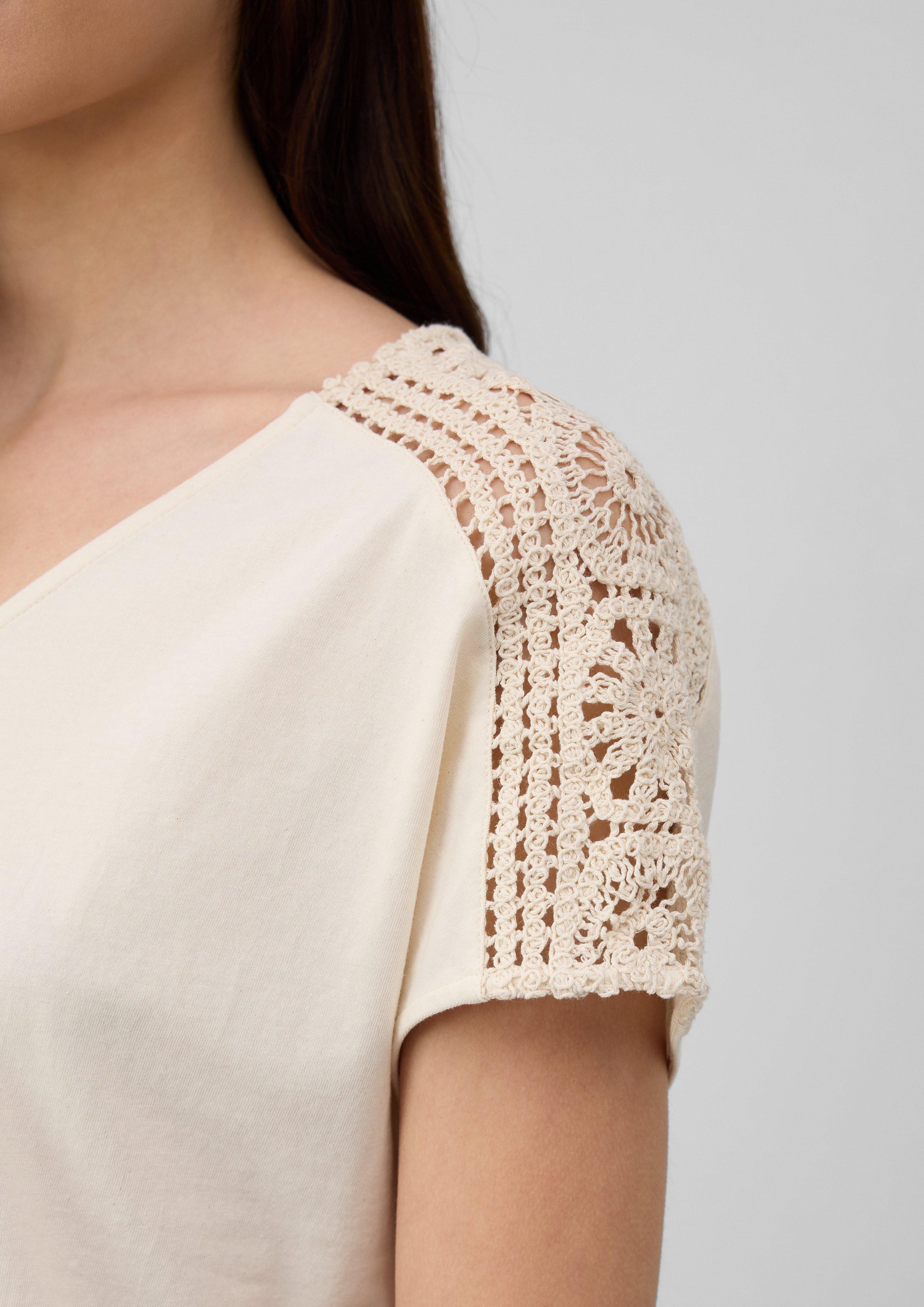 s.Oliver Shirttop T-Shirt im Relaxed Fit günstig online kaufen