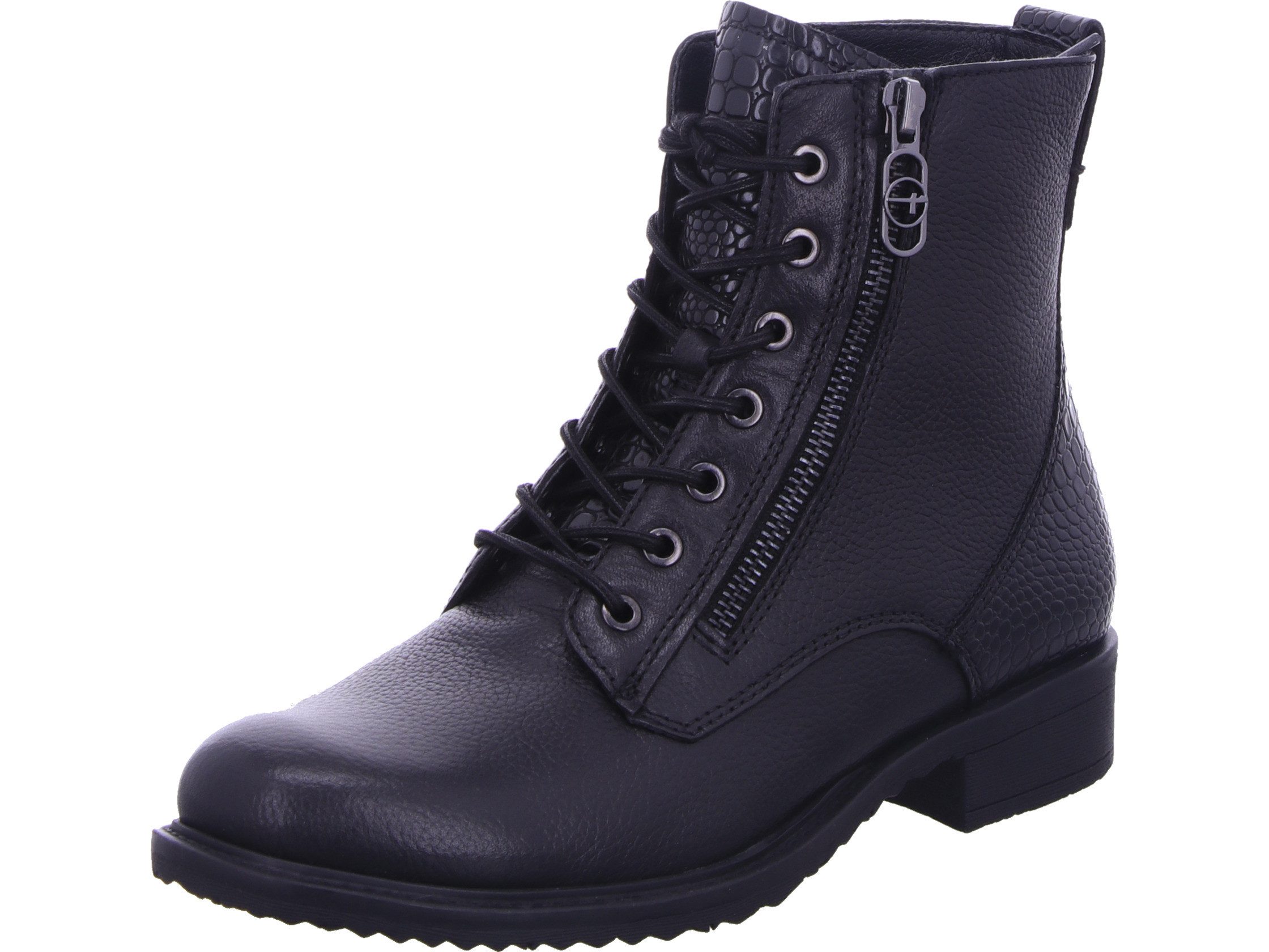 Tamaris Schnürstiefelette echtes Leder