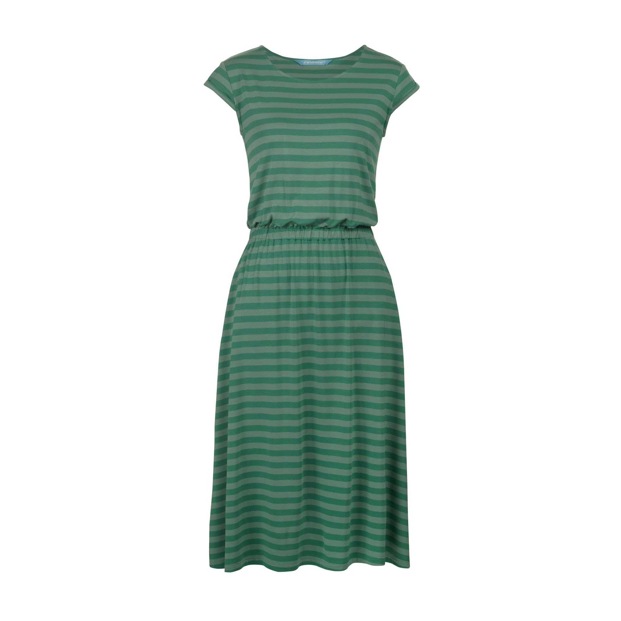 Finside Sommerkleid Finside Bay W Damen - Deep Grass Mekko Green Kleid