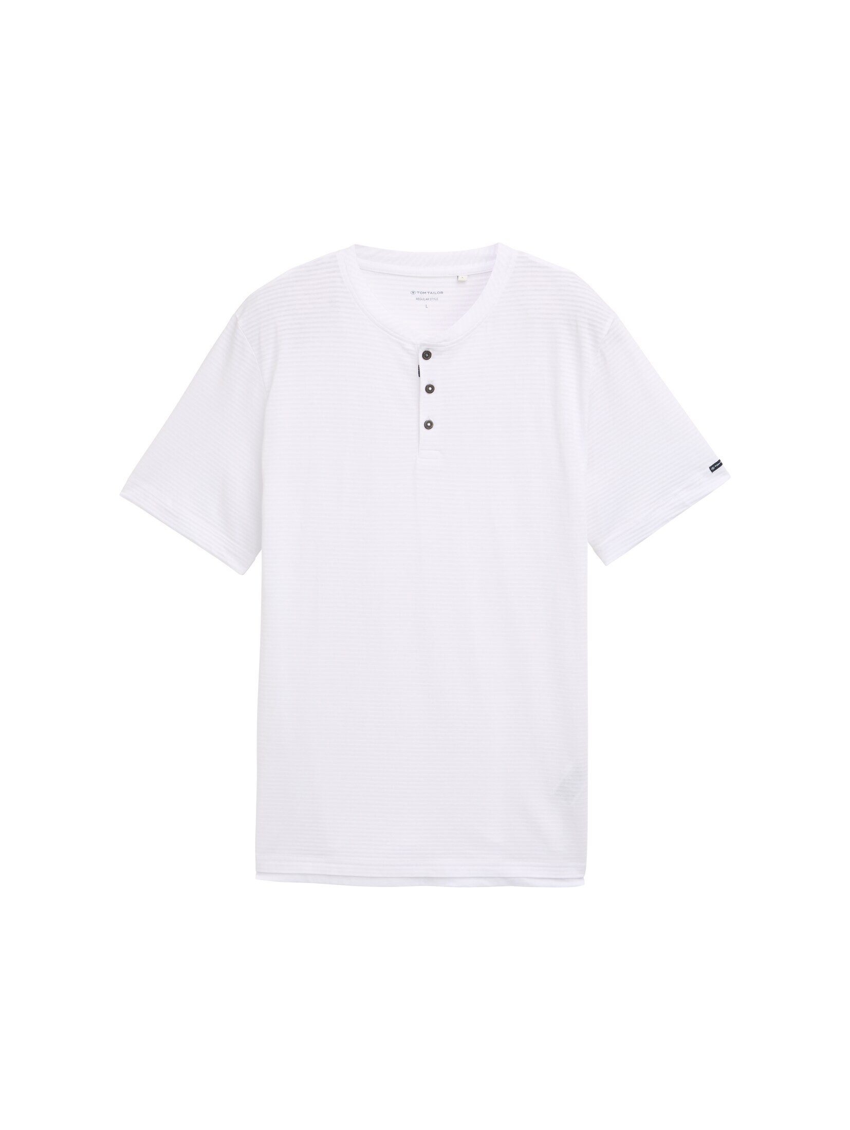 TOM TAILOR T-Shirt Henley T-Shirt aus günstig online kaufen