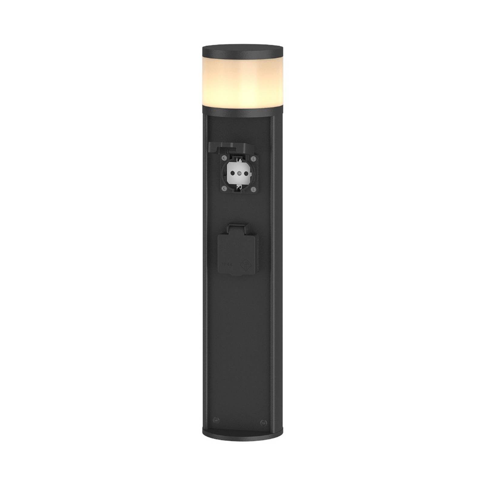 Lucande Außen-Stehlampe Corban, 1 x 3 W LED, warmweiß