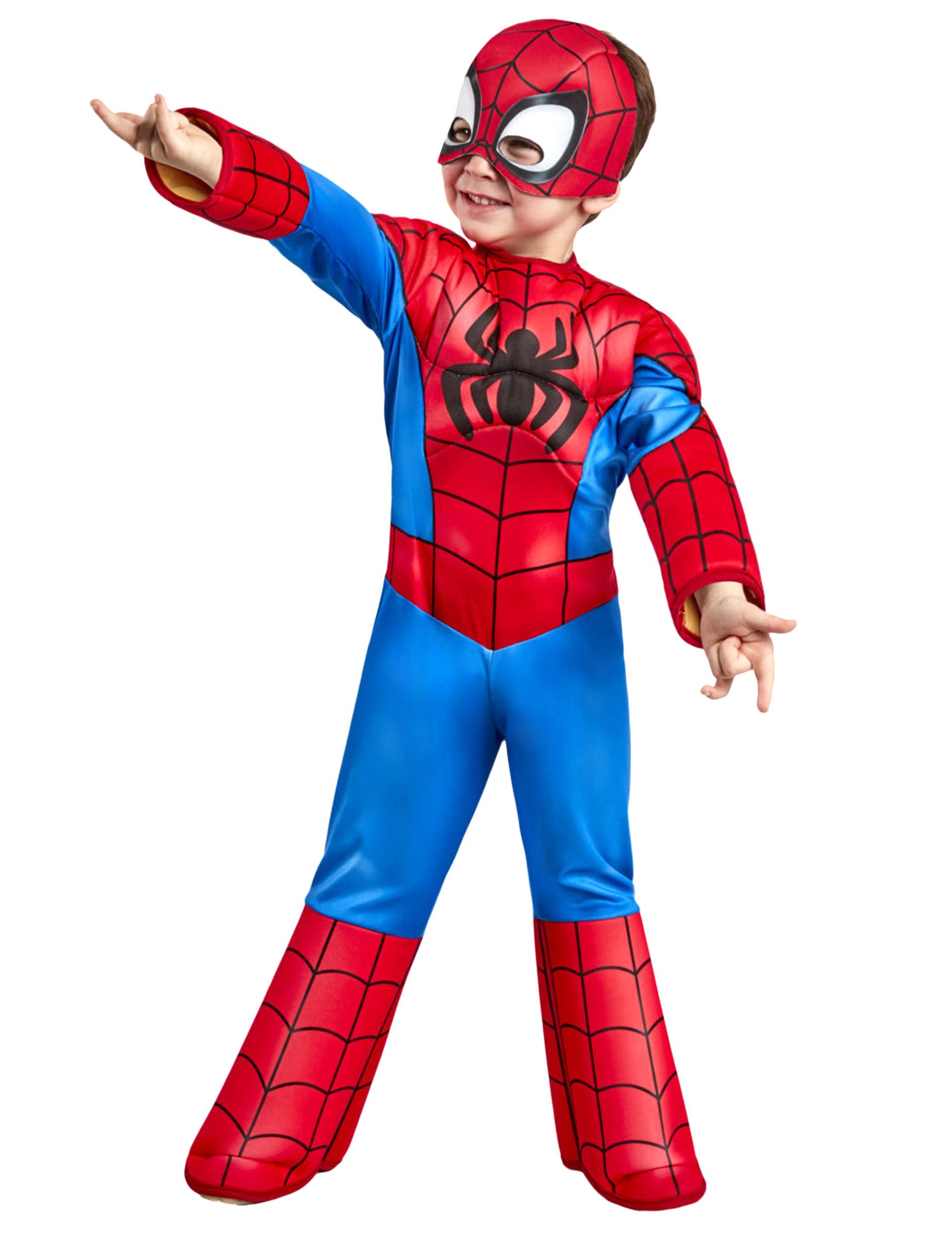 Kostüm Deluxe Spiderman Kostüm für Kinder