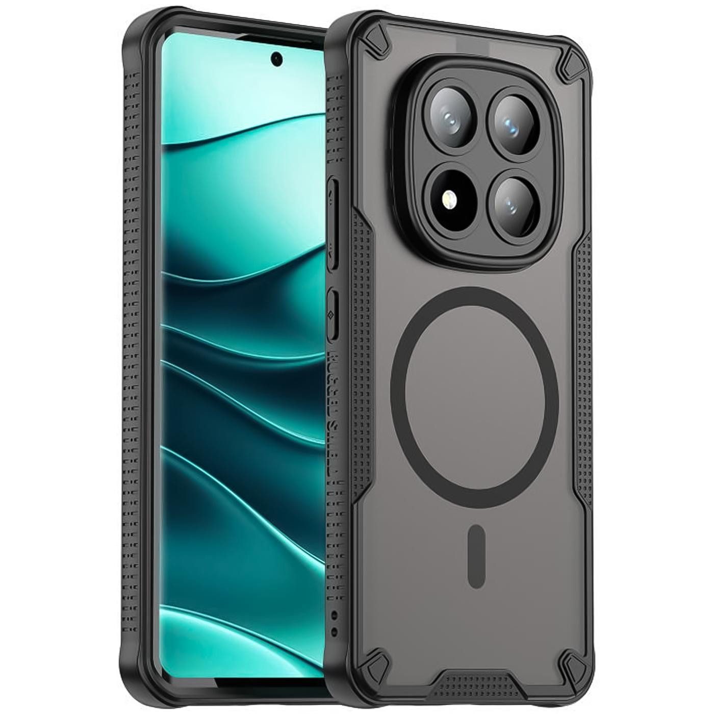 CoolGadget Handyhülle Defender Series Handy Hülle für Xiaomi Redmi Note 14 Pro Plus 5G 6,67 Zoll, Magsafe Schlicht Robust Schutzhülle für Redmi Note 14 Pro+ 5G Hülle