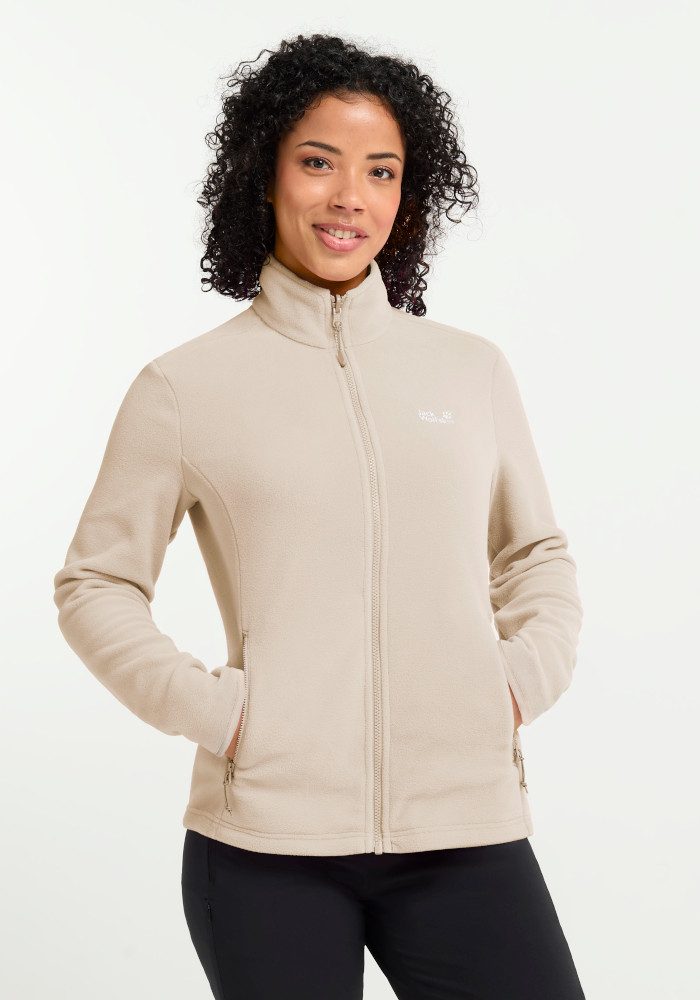 Jack Wolfskin Fleecejacke TAUNUS 100 FZ W 3-in-1 System-kompatibel, mit Verbindungsschlaufen, für Erwachsene