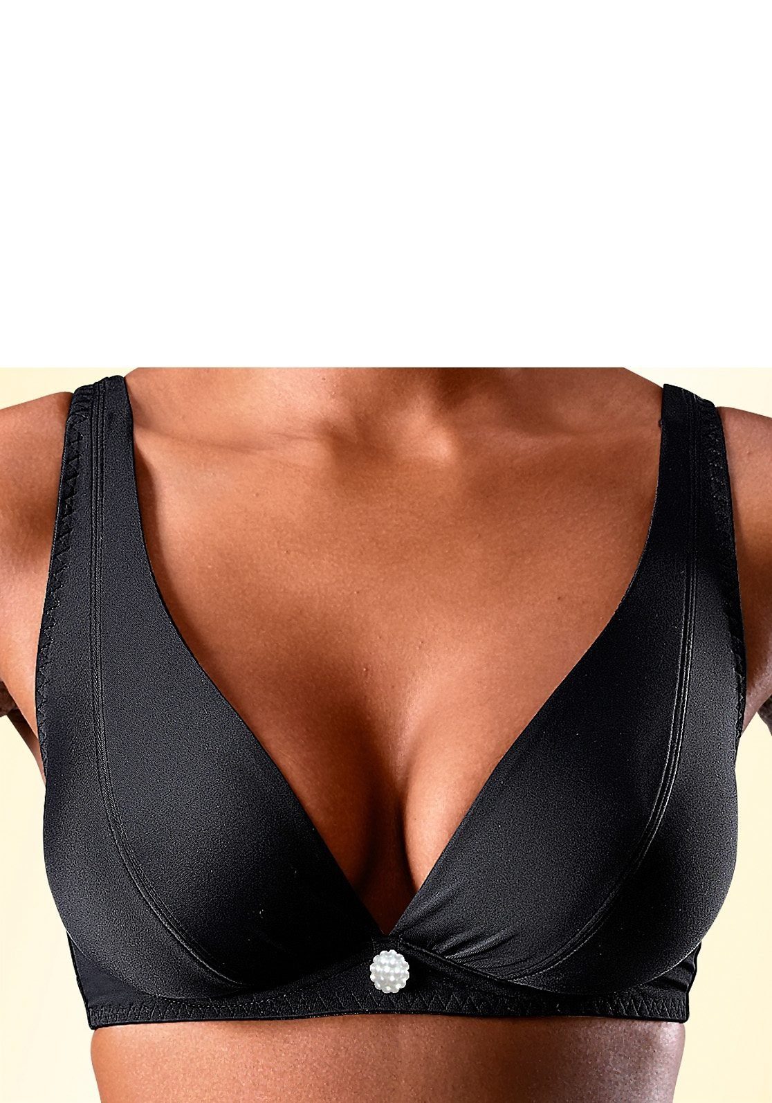 petite fleur by Lascana Bügel-BH (Packung, 2 Stück) für ein tiefes Dekolleté – Bild 5 von 5