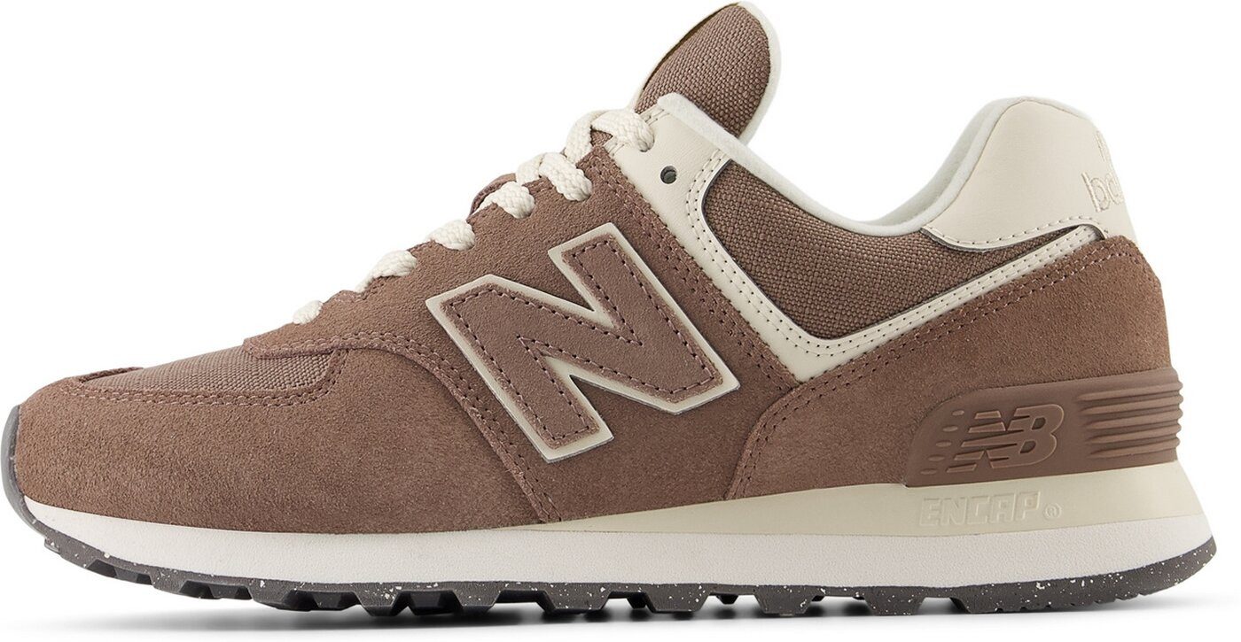 New Balance 574 braun, creme New Balance Damen Sneaker Sneaker