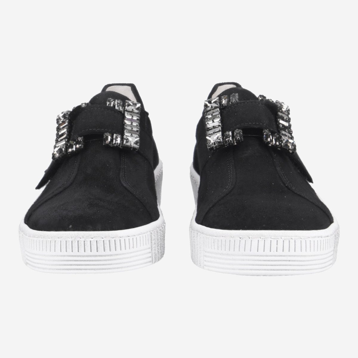 Gabor 43.338.17, Sneaker in Schwarz für Damen Sneaker