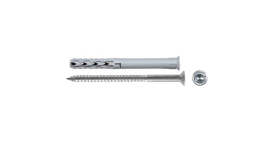 Schrauben- und Dübel-Set Fischer Langschaftdübel SXR 8.0 x 80 mm - 25 Stück