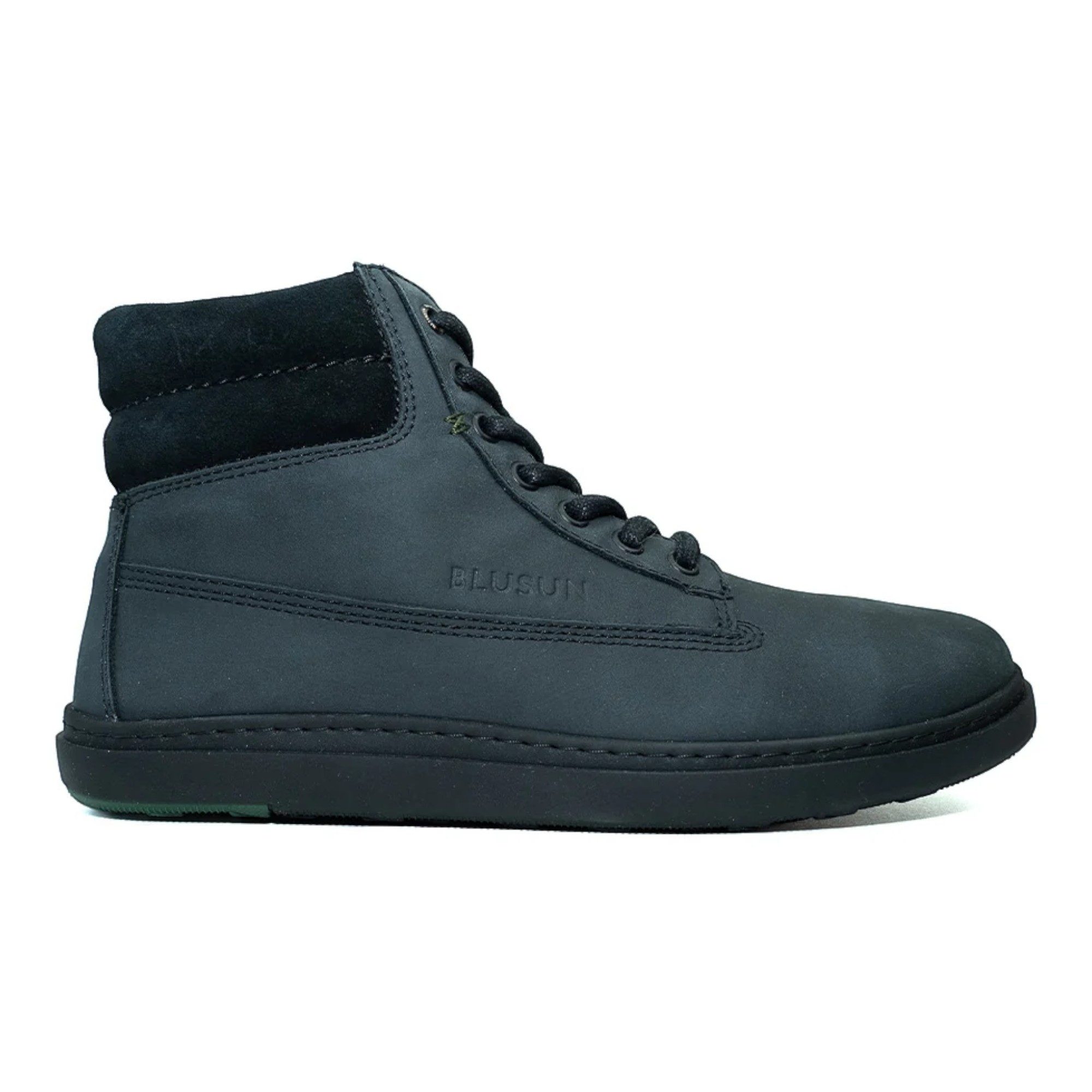 BLUSUN Winter-Barfussschuhe BLSN-020M (Nubukleder/Verloursleder, warm) Winterstiefel