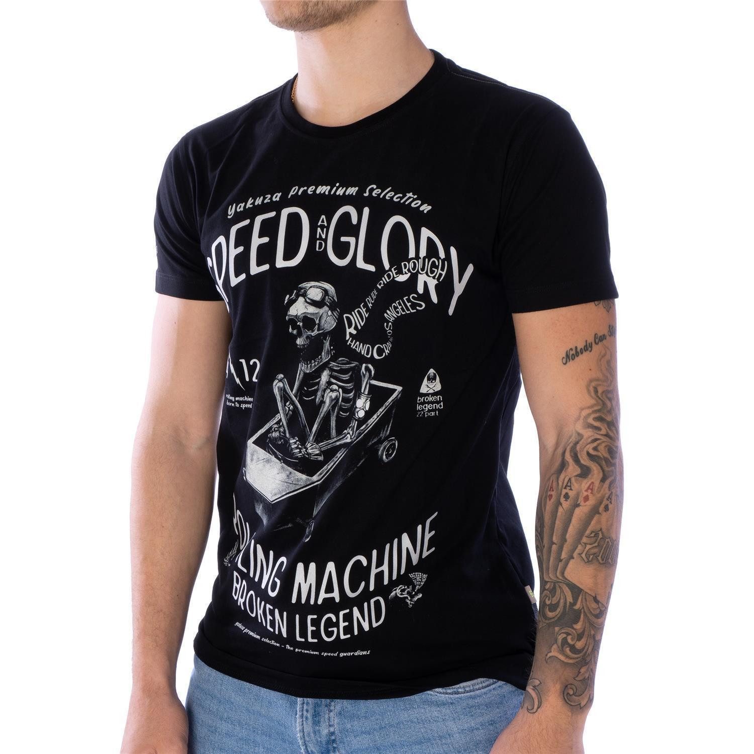 Yakuza Premium T-Shirt T-Shirt Yakuza Premium YPS3401 Yakuza Premium Logo-Print / Grafikprint