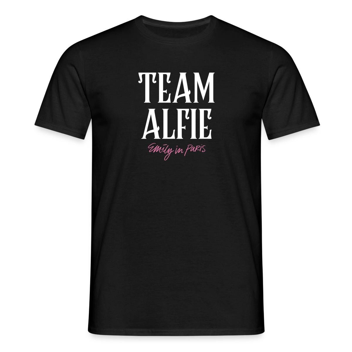 Spreadshirt T-Shirt Emily In Paris Team Alfie Männer T-Shirt (1-tlg)