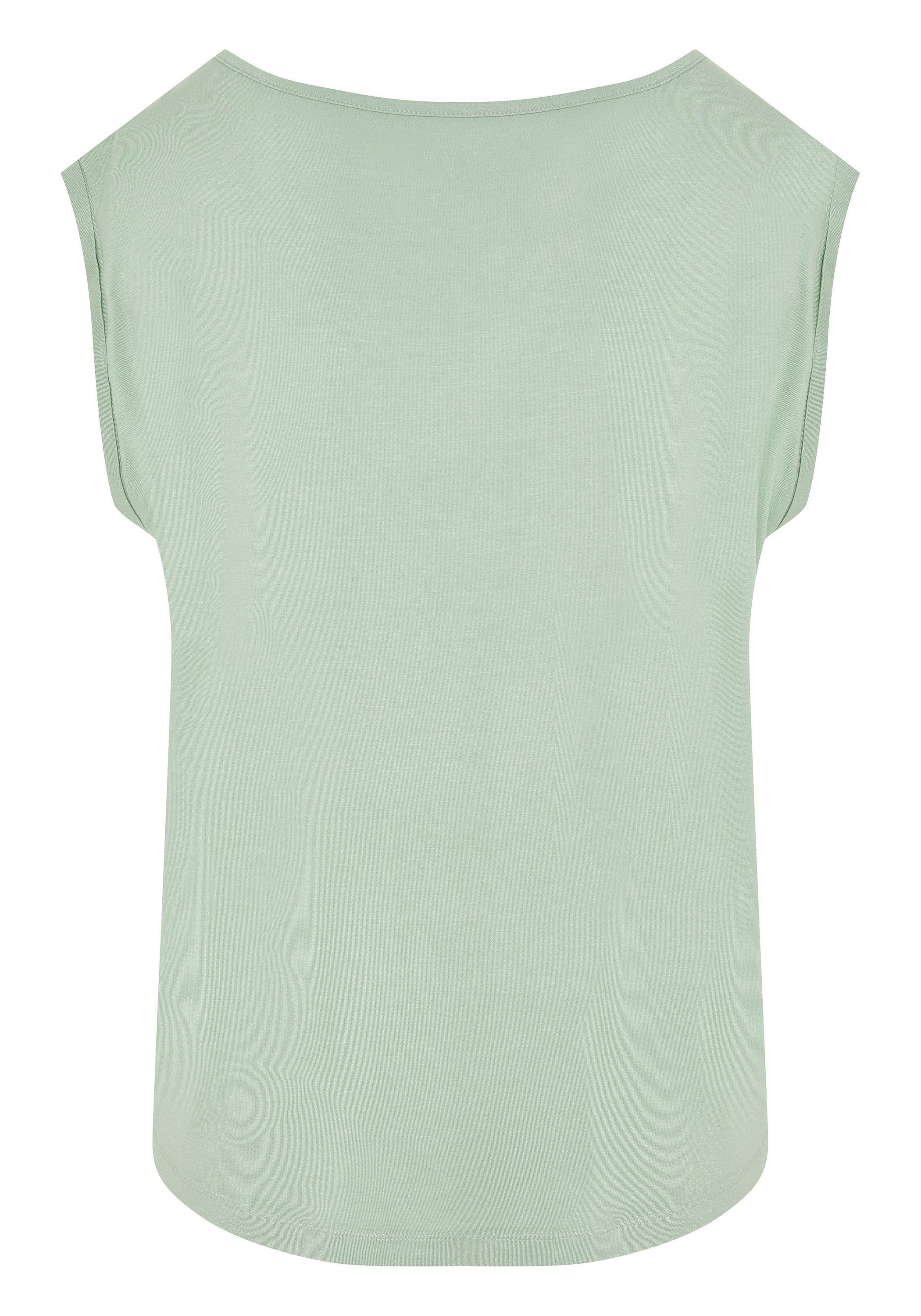 Detto Fatto Print-Shirt mit zartem Schriftzug günstig online kaufen