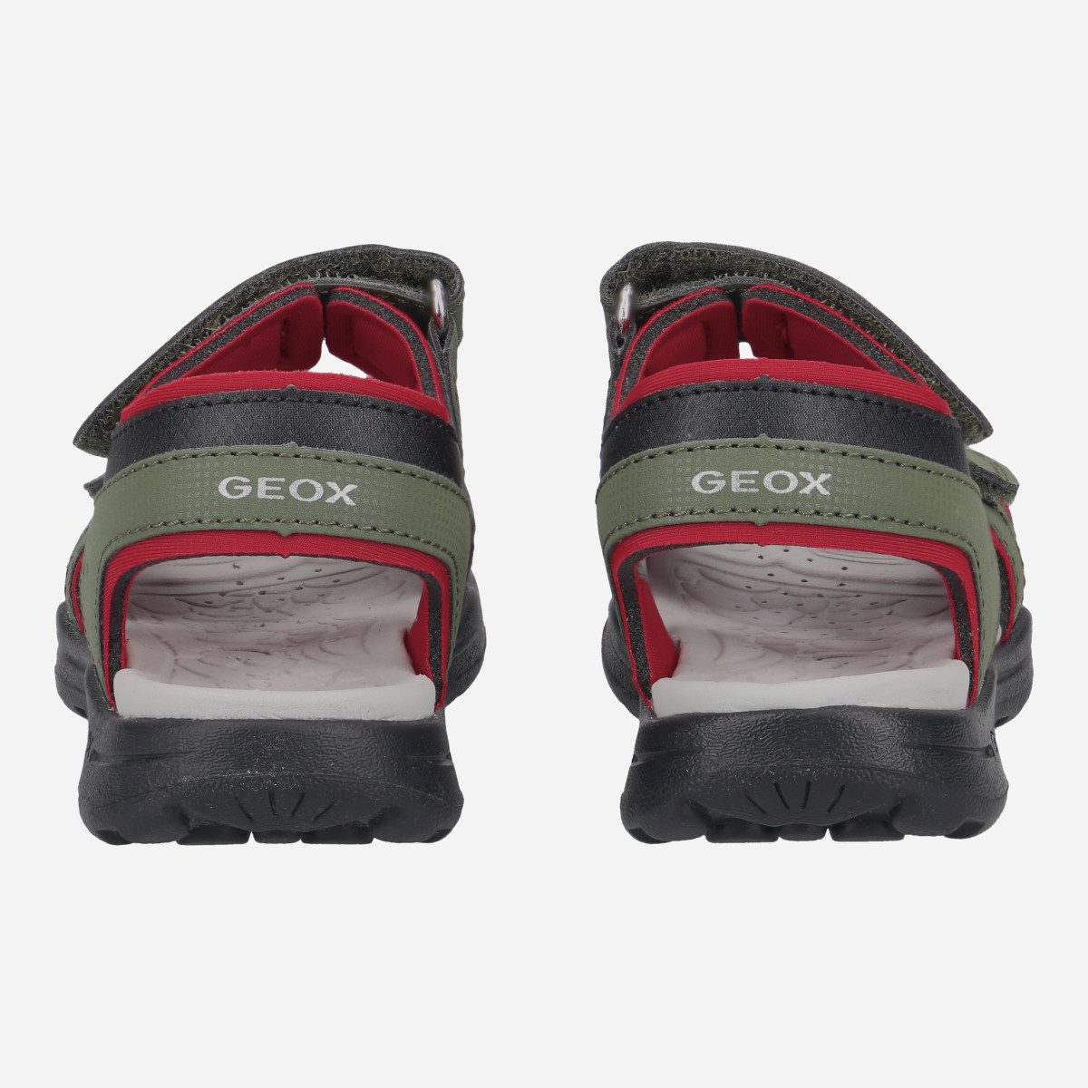 Geox GEOX VANIETT, Sandalen, Grün kombiniert, Kinder Sandale